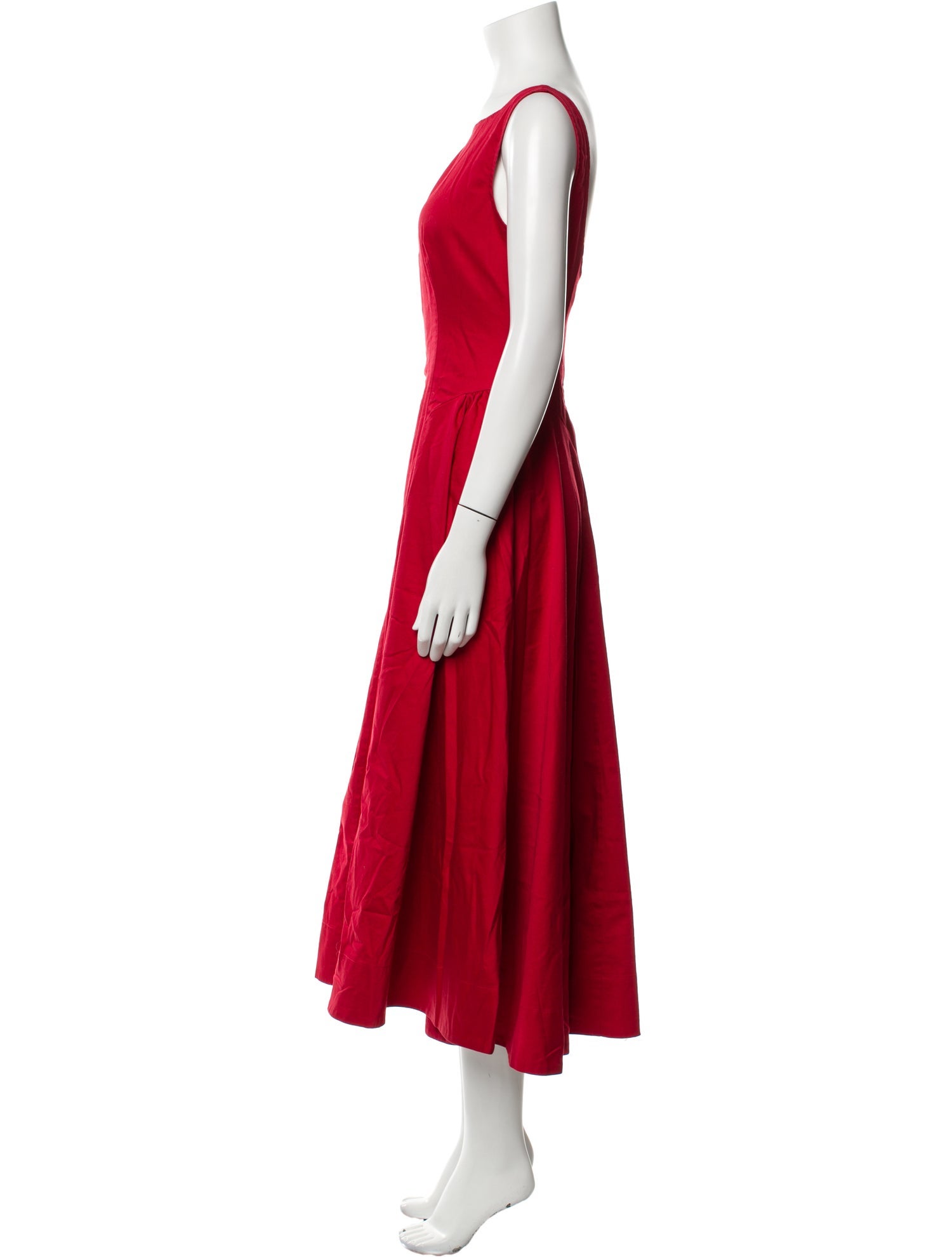 Helsa Bateau Neckline Long Dress