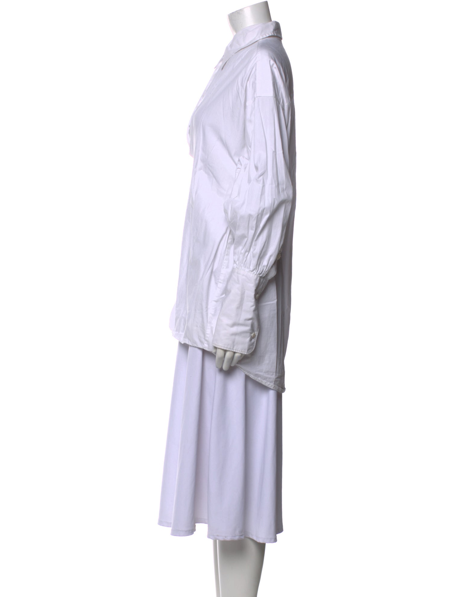 Helsa Long Sleeve Button-Up Top