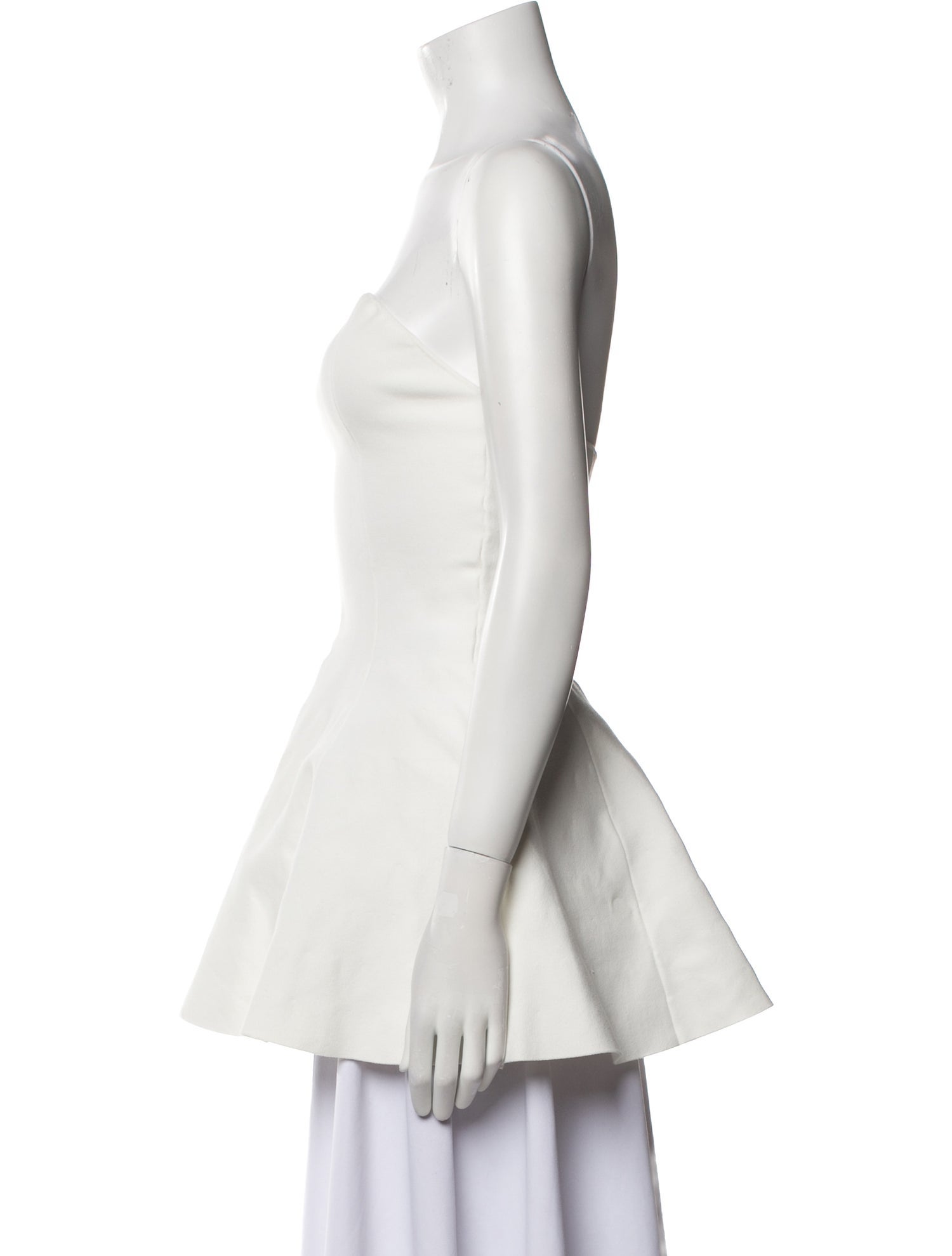Helsa Wool Strapless Top