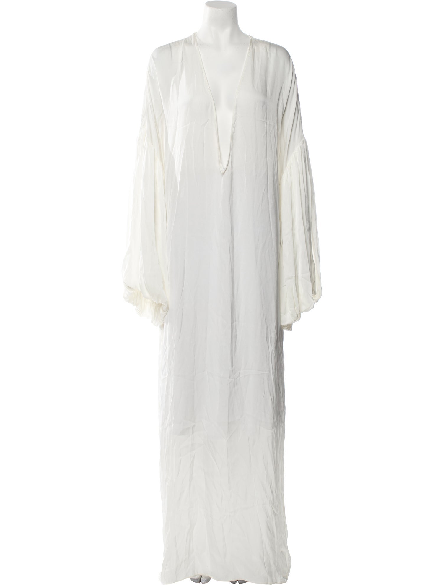 Helsa Silk Long Dress