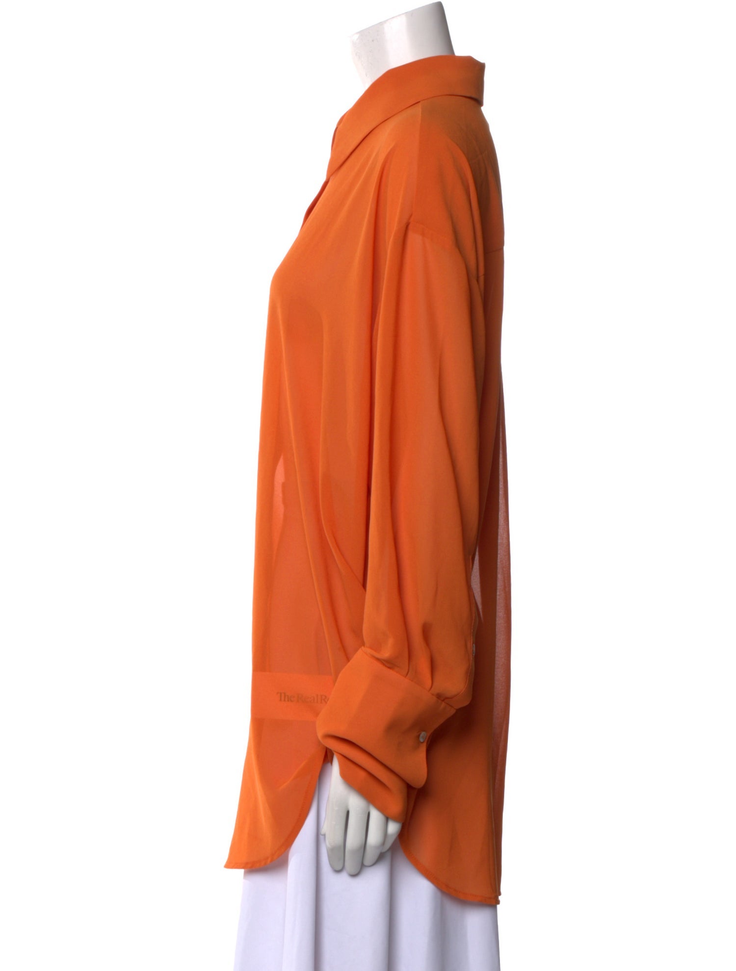 Helsa Long Sleeve Button-Up Top