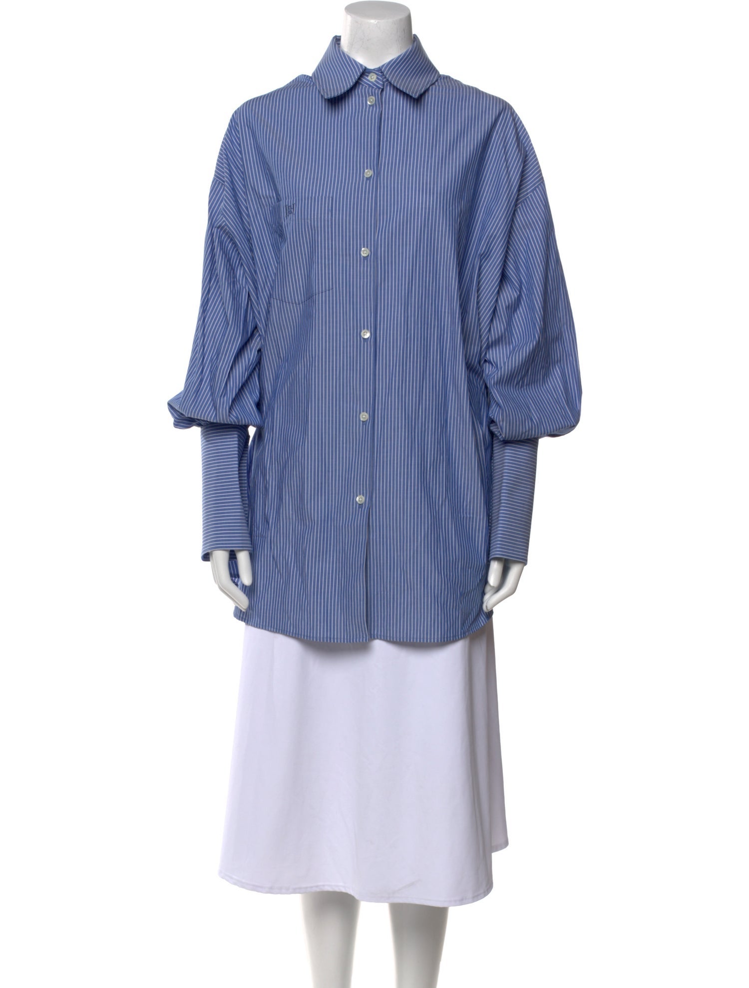 Helsa Striped Long Sleeve Tunic