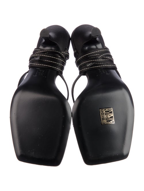 Helsa Satin Gladiator Sandals