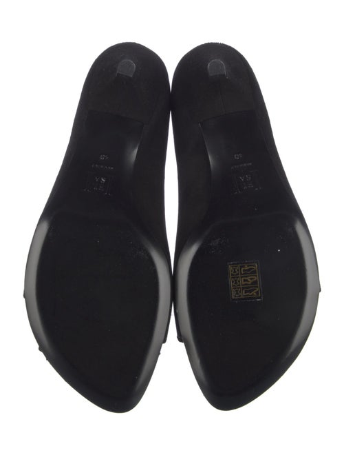 Helsa Suede Bow Accents Flats