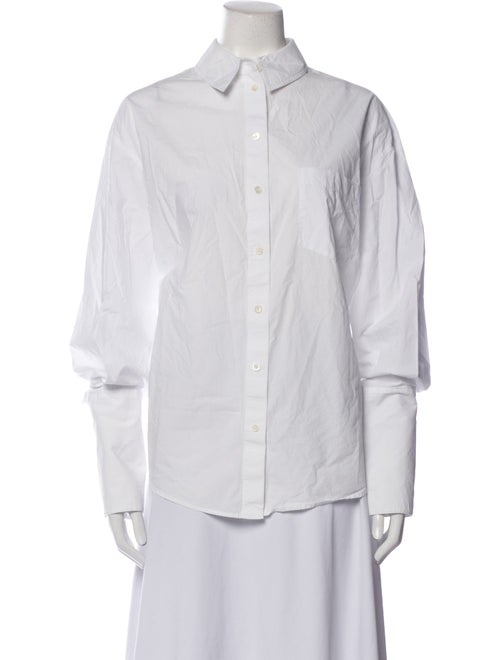 Helsa Long Sleeve Button-Up Top
