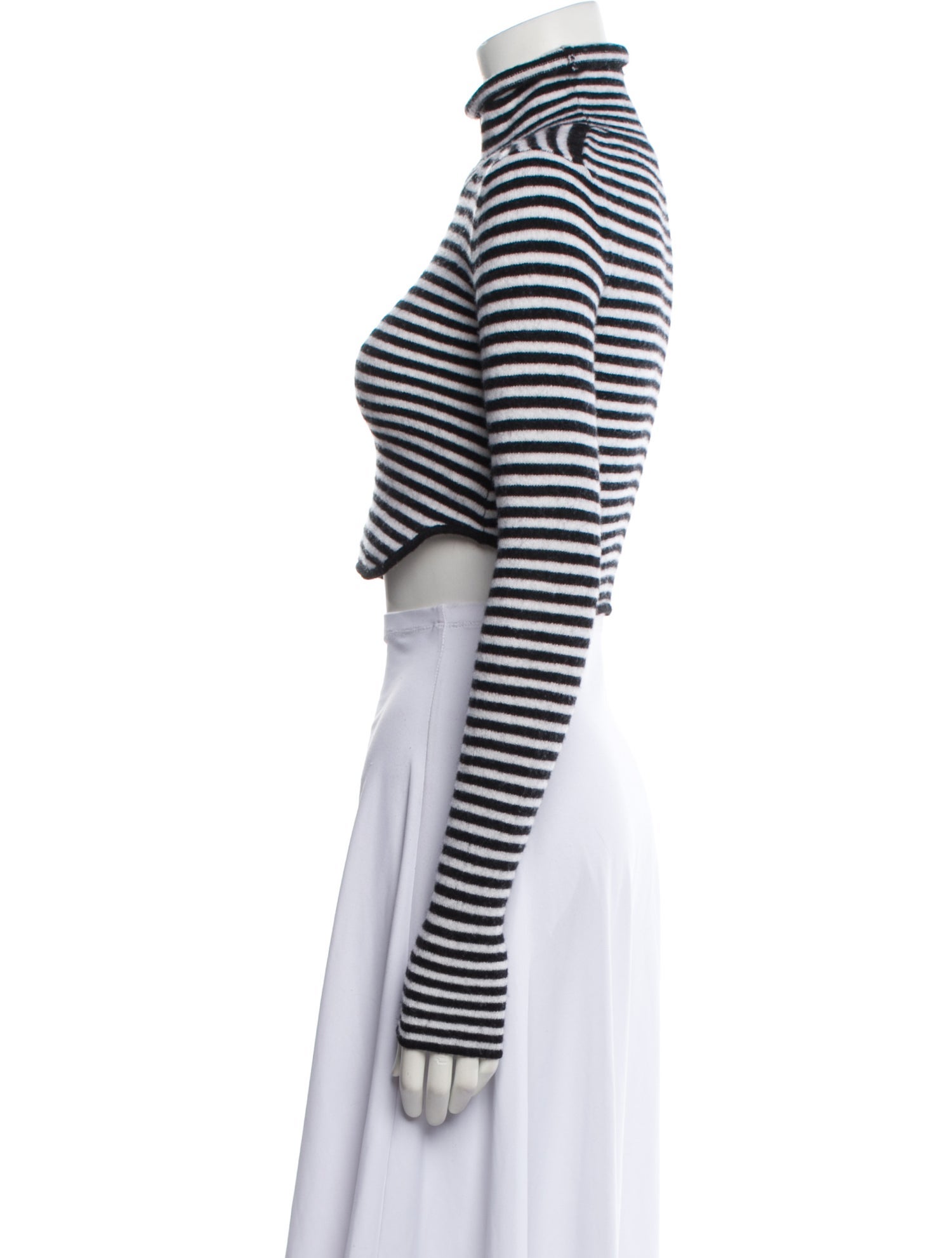 Helsa Striped Turtleneck Sweater