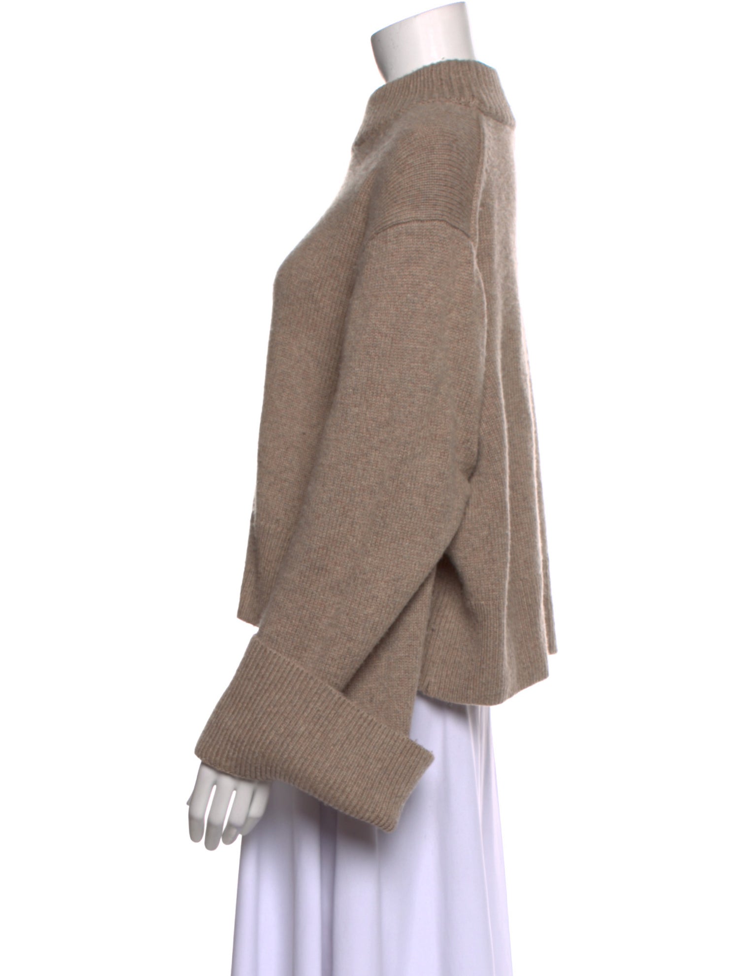 Helsa Nylon Mock Neck Sweater