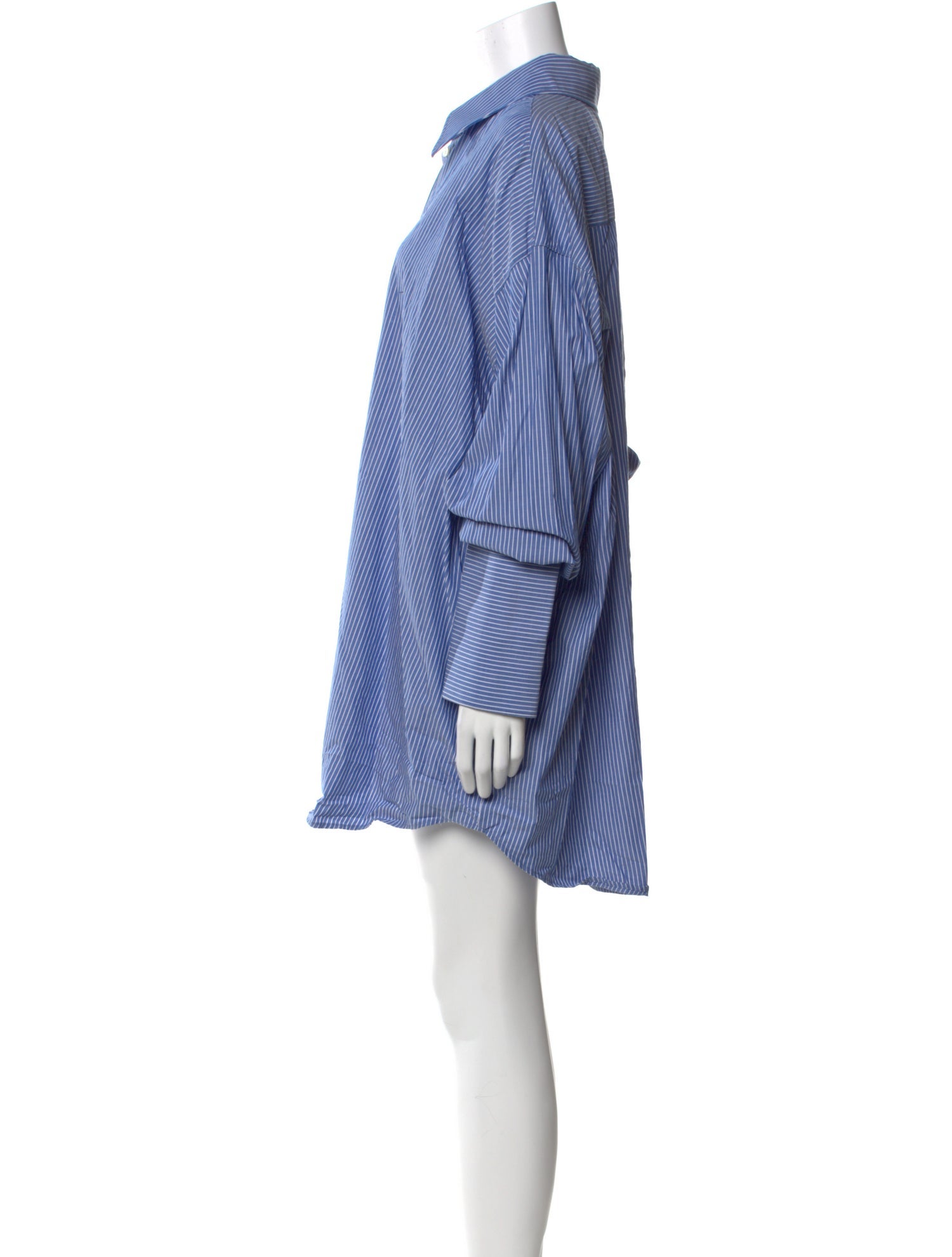 Helsa Striped V-Neck Tunic