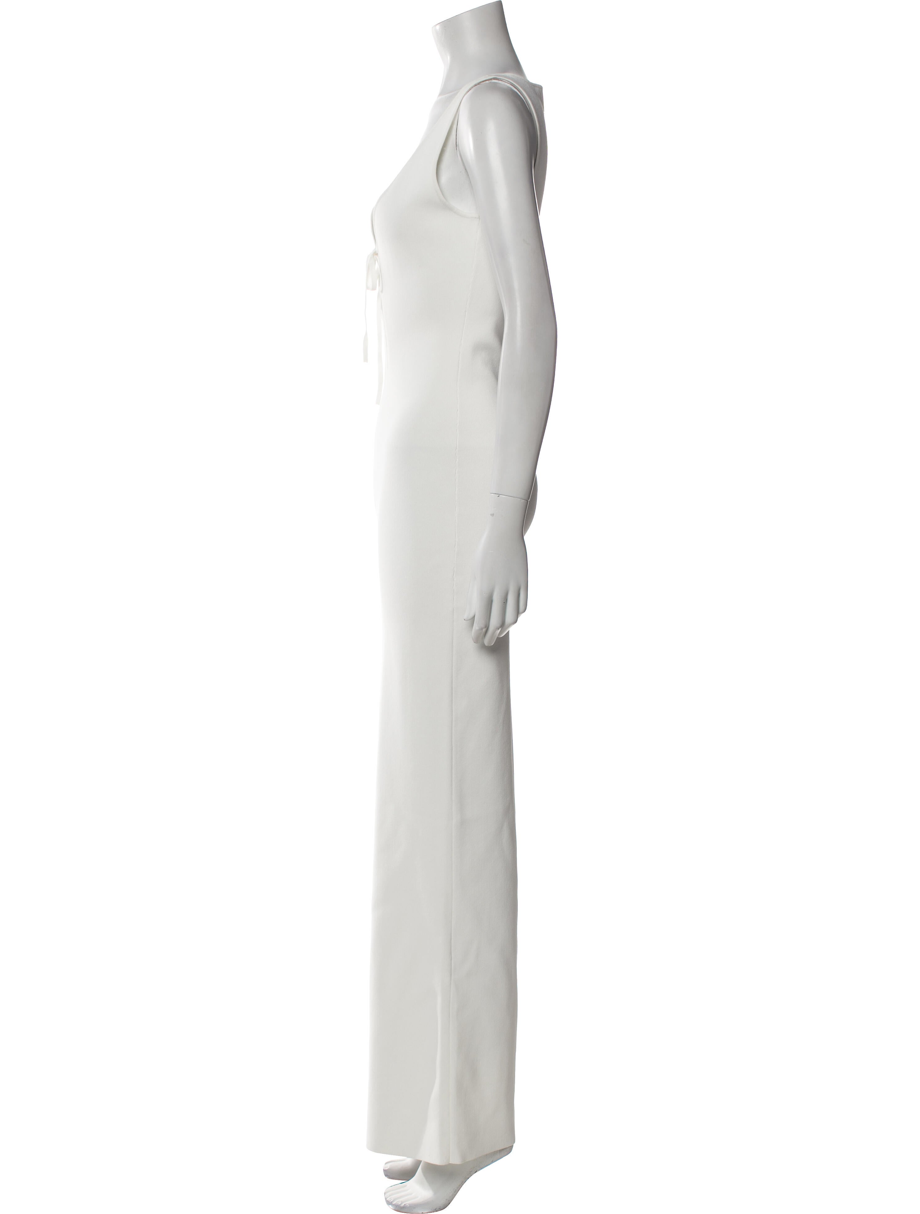 Helsa Scoop Neck Long Dress