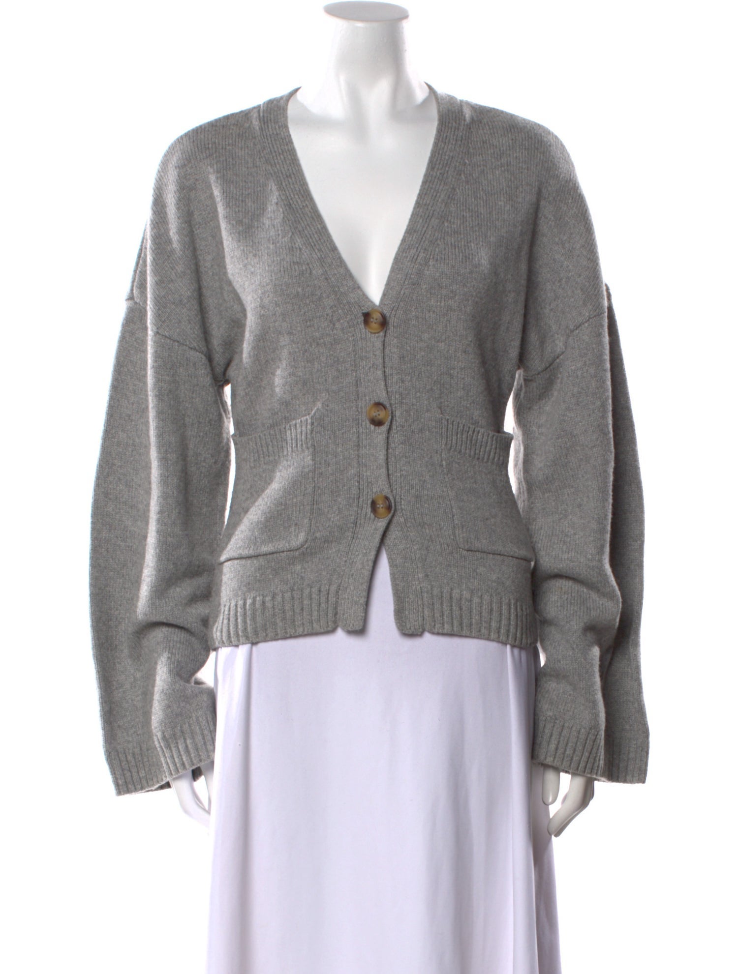 Helsa Nylon V-Neck Sweater