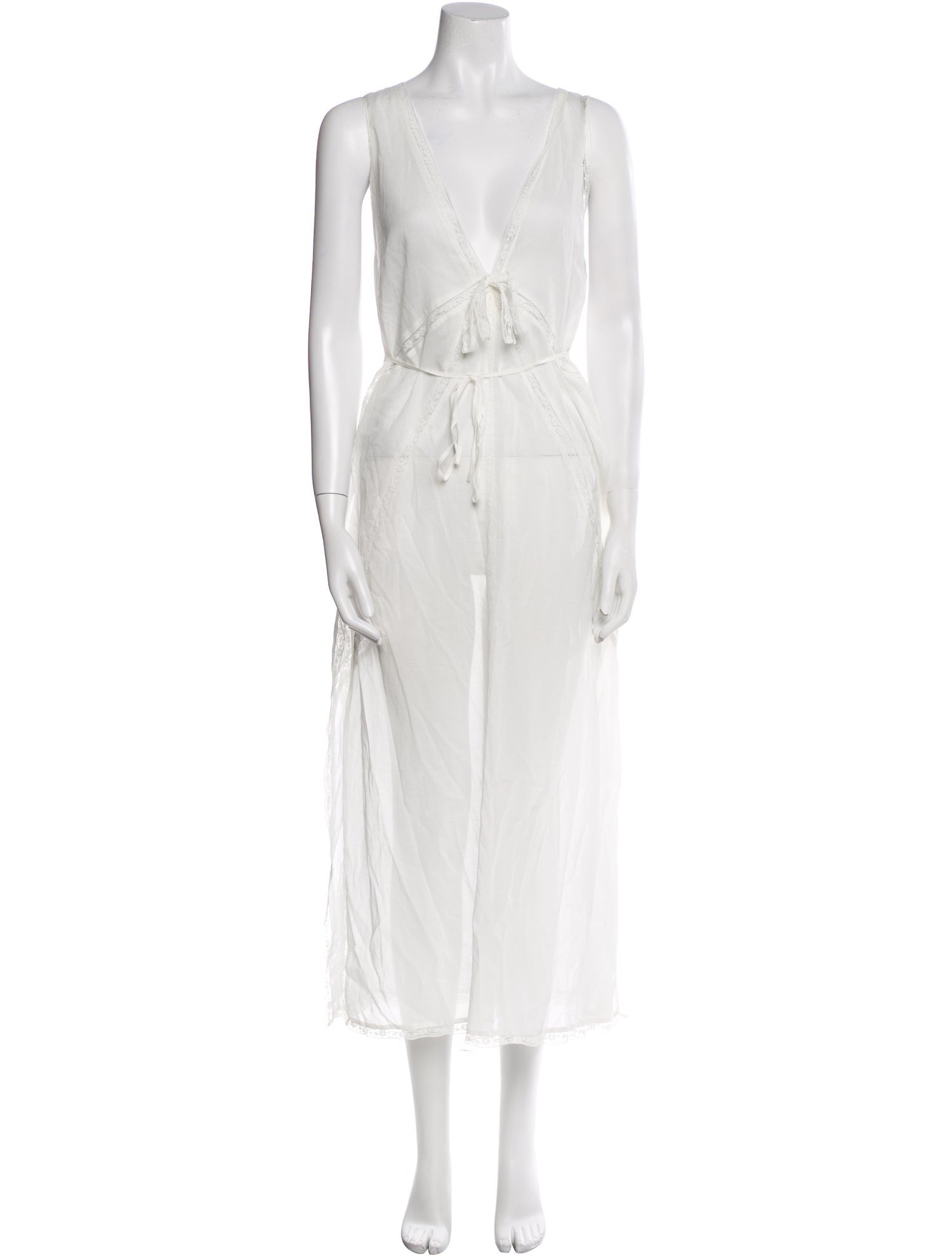 Helsa V-Neck Long Dress