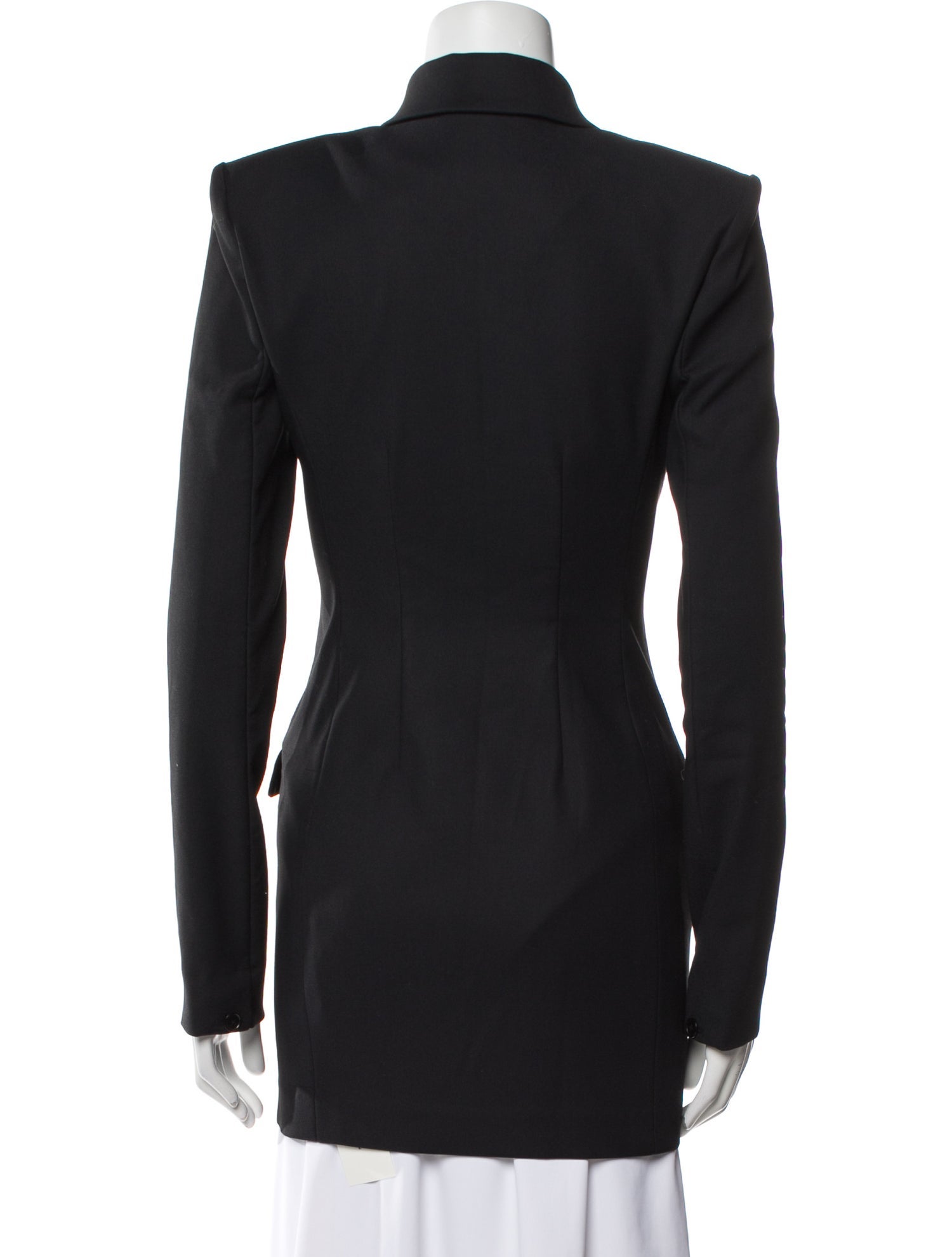 Helsa Nylon Mini Dress in Black, Women's S