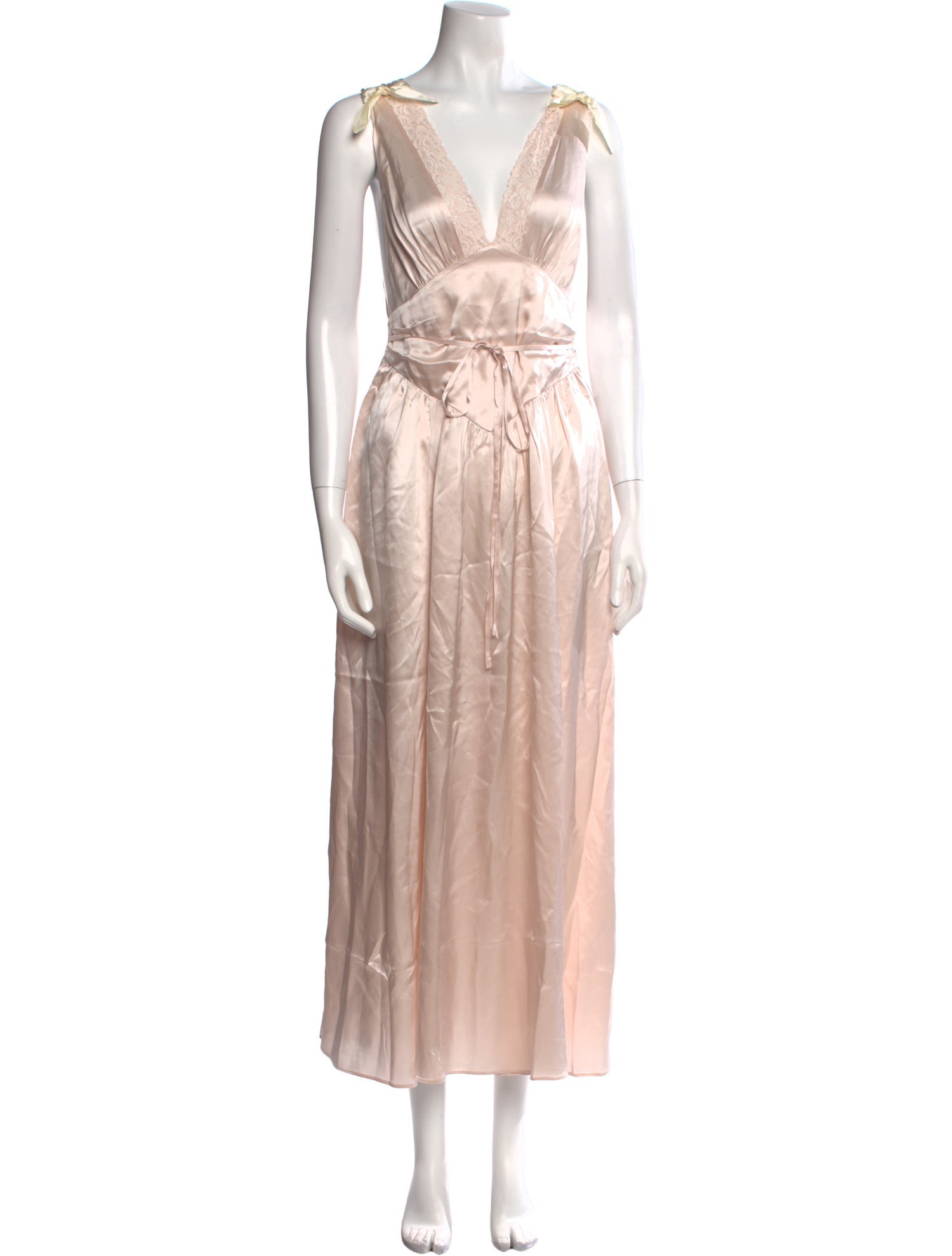 Helsa Silk Long Dress w/ Tags