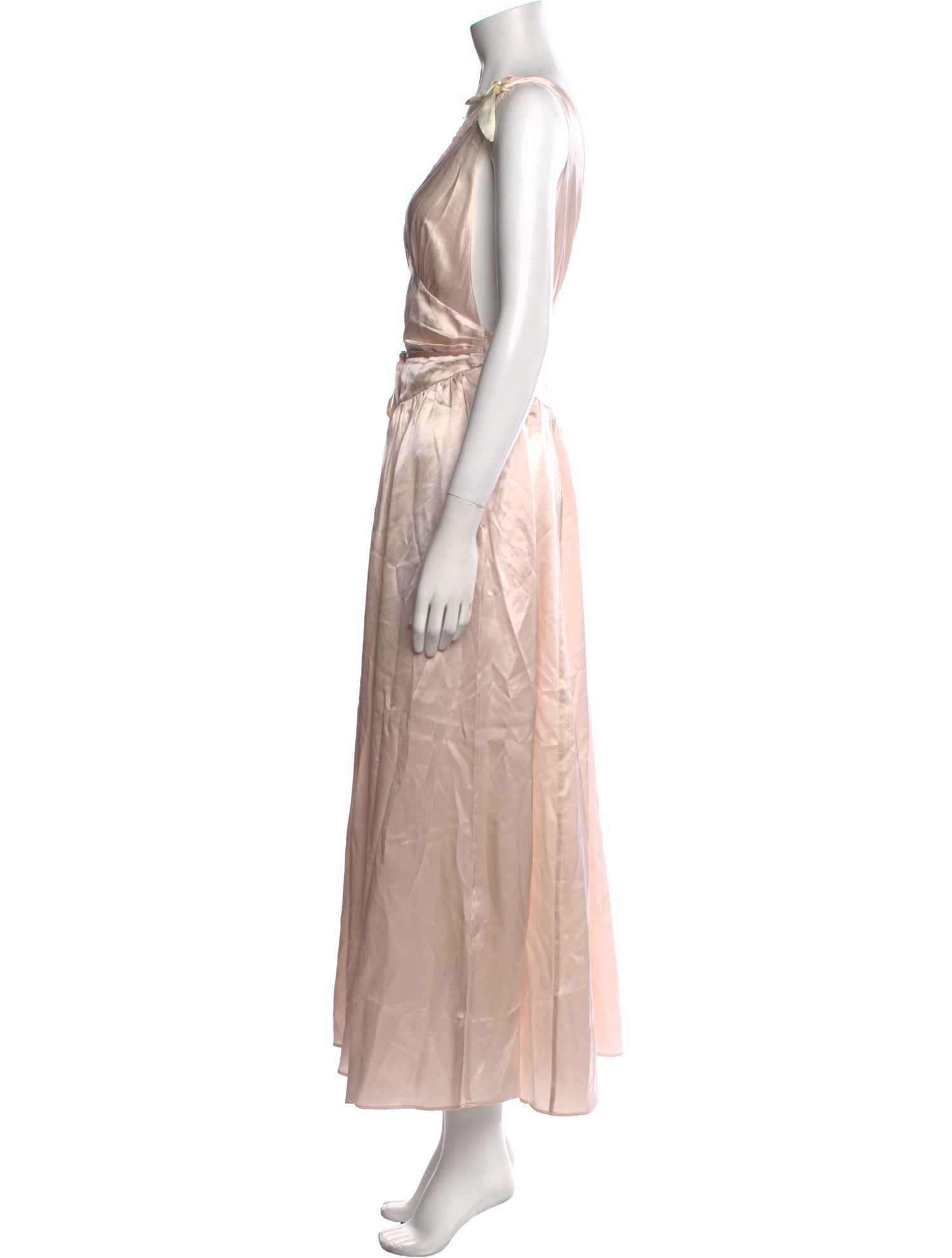 Helsa Silk Long Dress w/ Tags