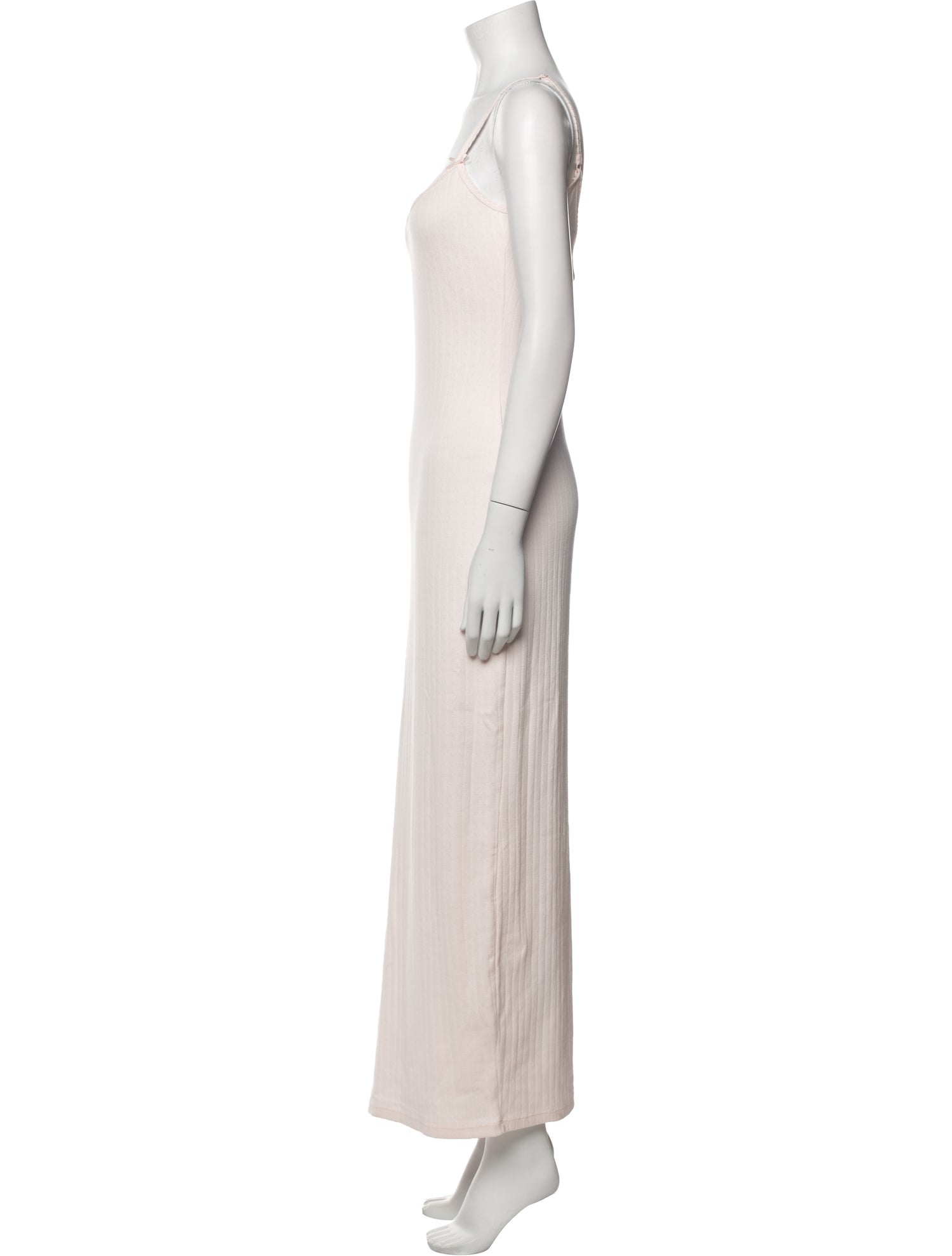 Helsa Scoop Neck Long Dress