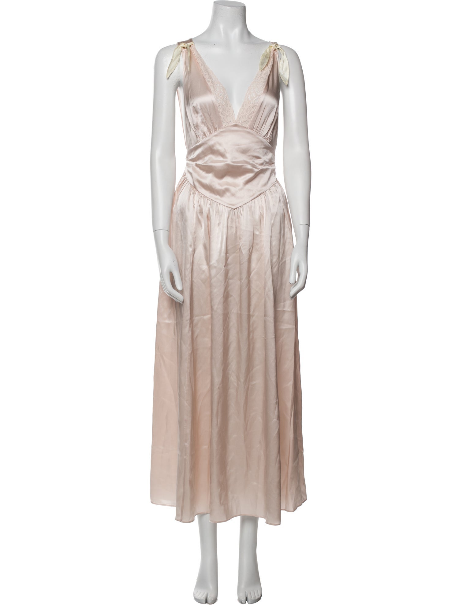 Helsa Silk Long Dress w/ Tags