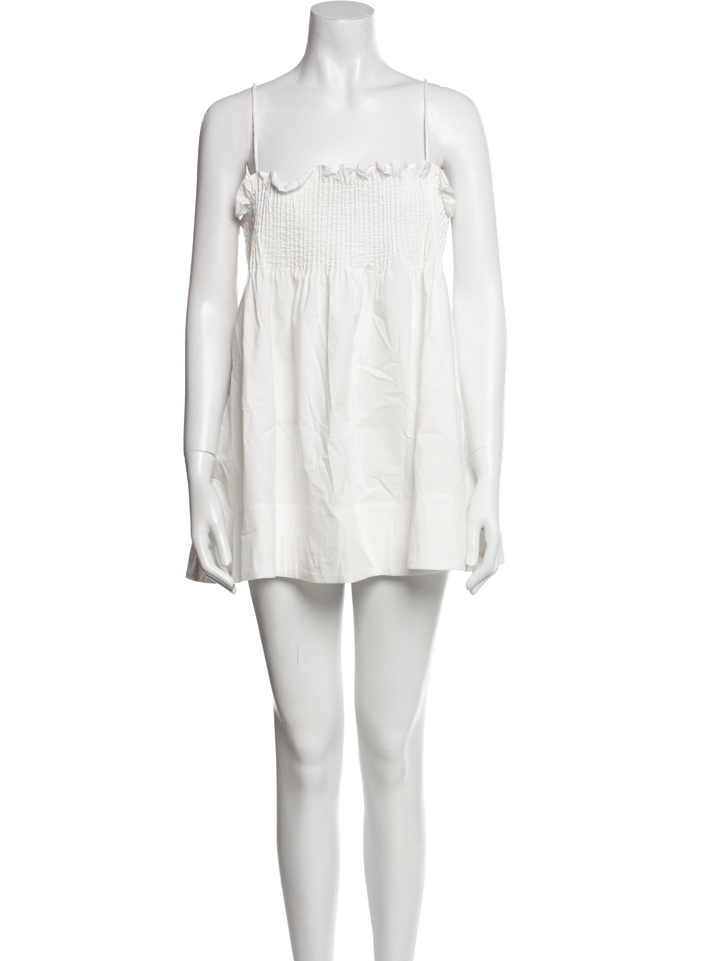 Helsa Square Neckline Mini Dress