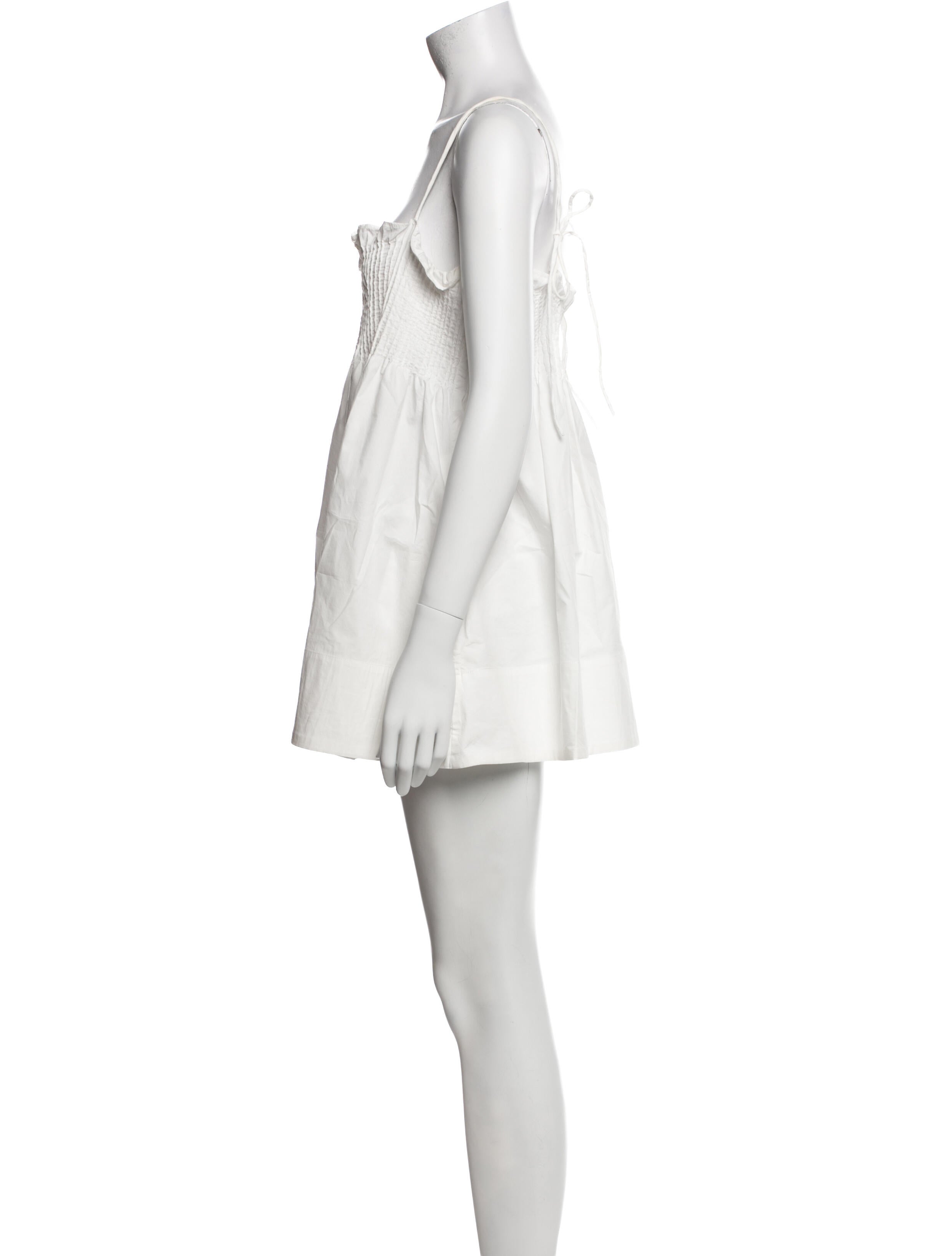 Helsa Square Neckline Mini Dress