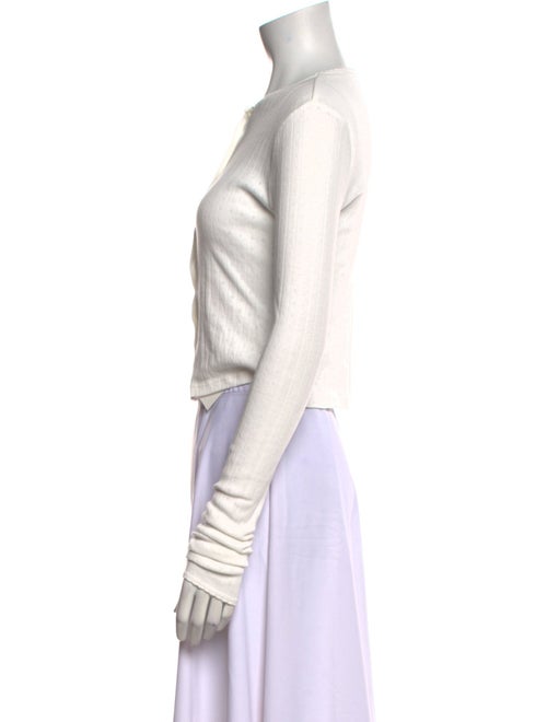 Helsa Crew Neck Long Sleeve Crop Top