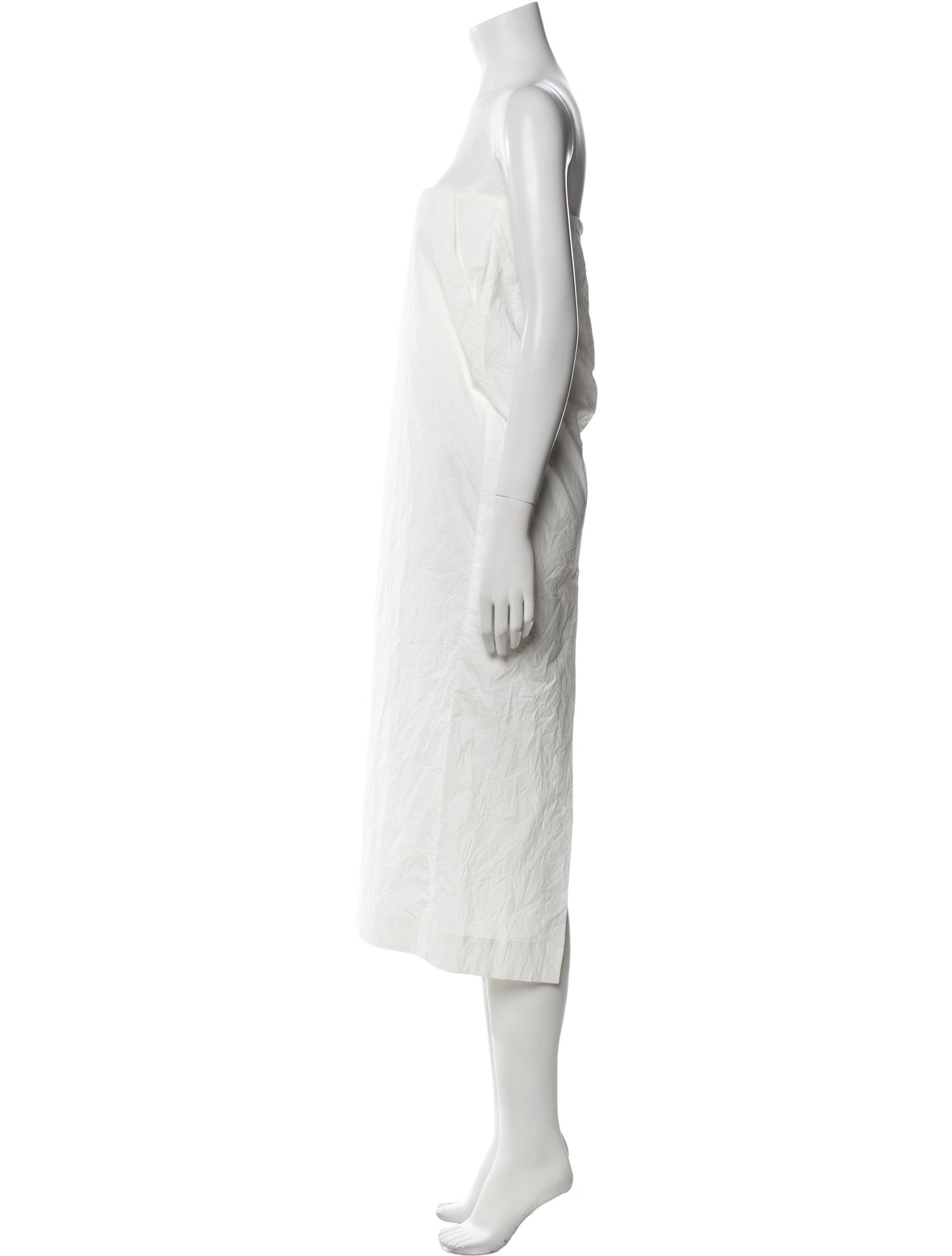 Helsa Strapless Midi Length Dress