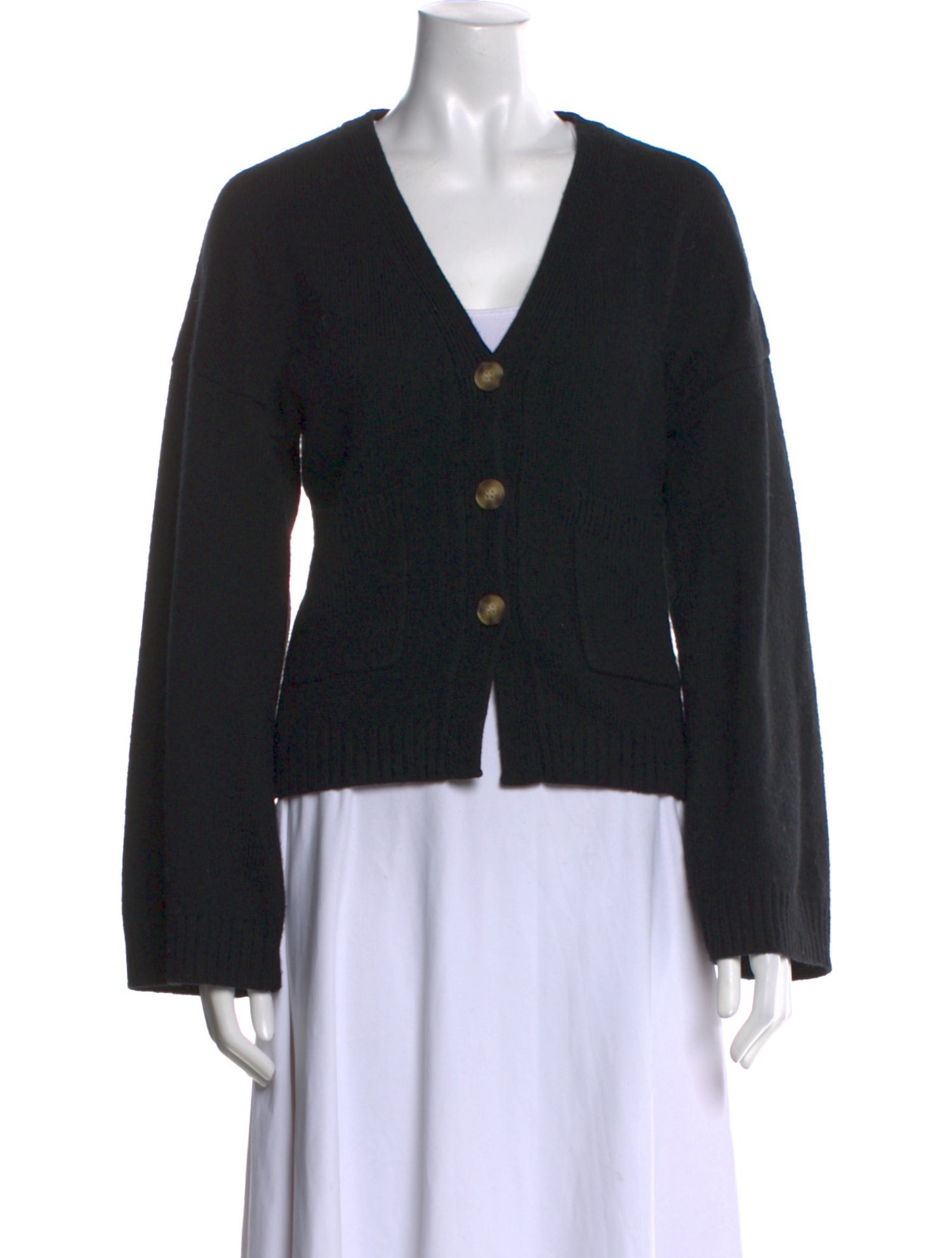 Helsa Wool V-Neck Sweater