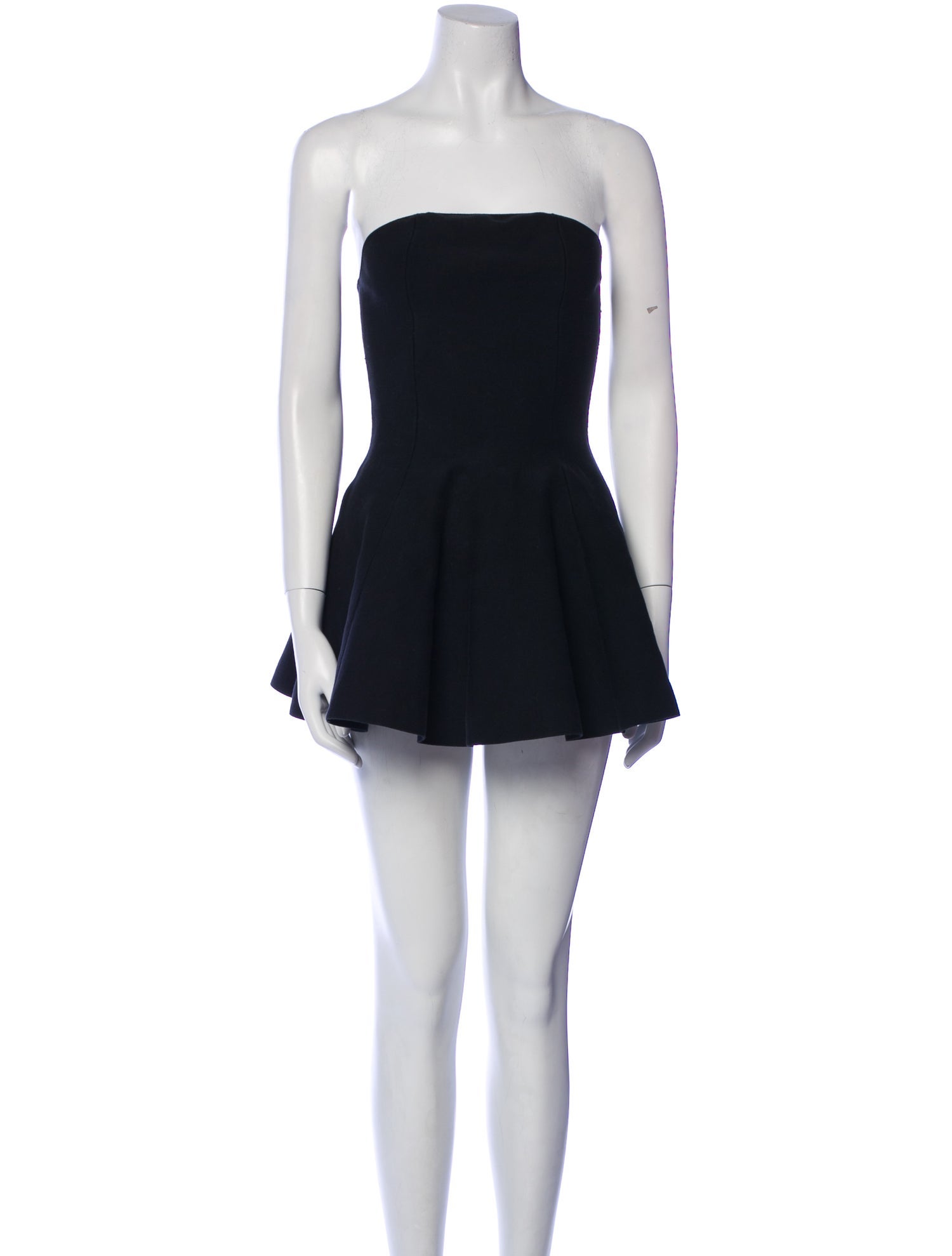 Helsa Wool Strapless Tunic