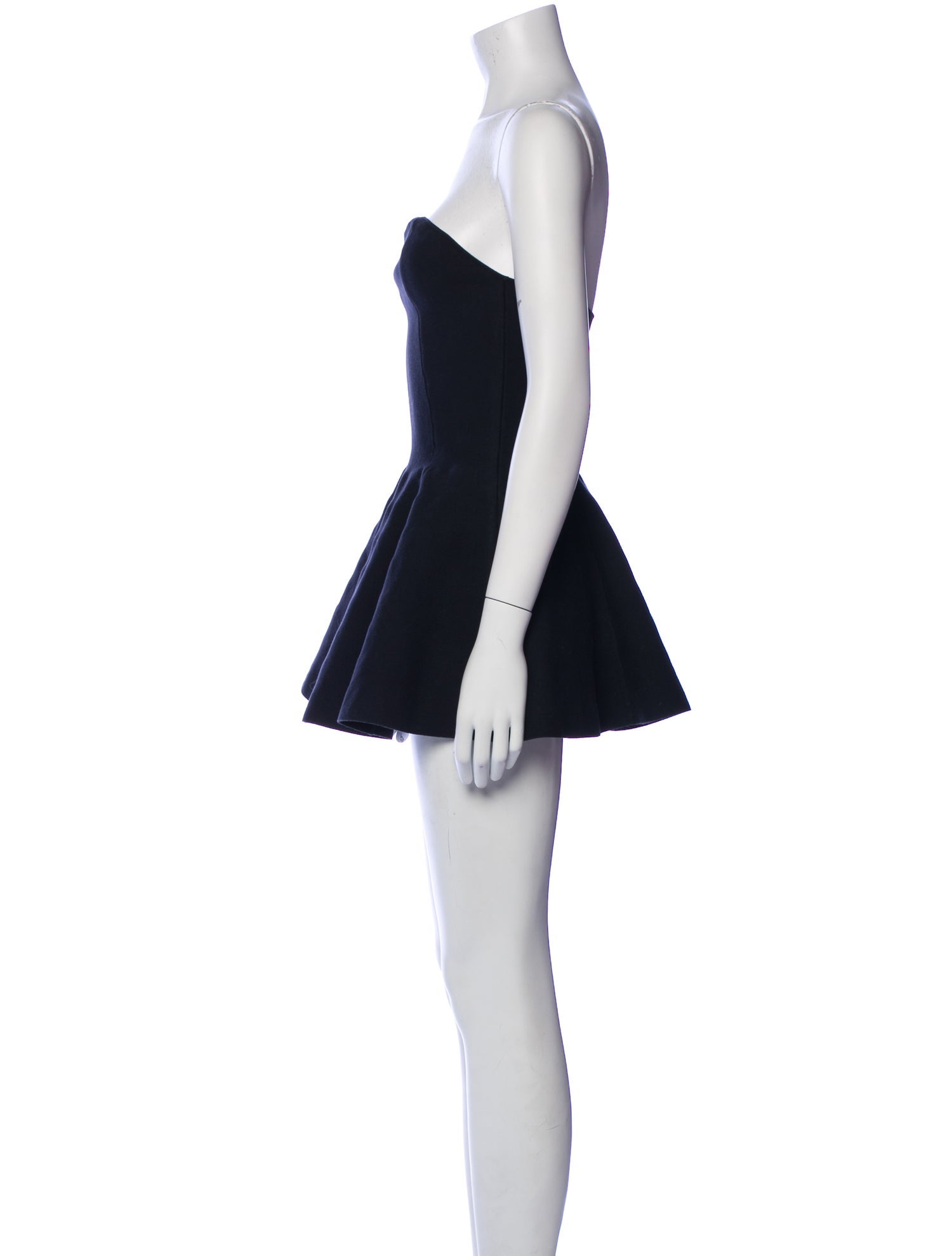 Helsa Wool Strapless Tunic