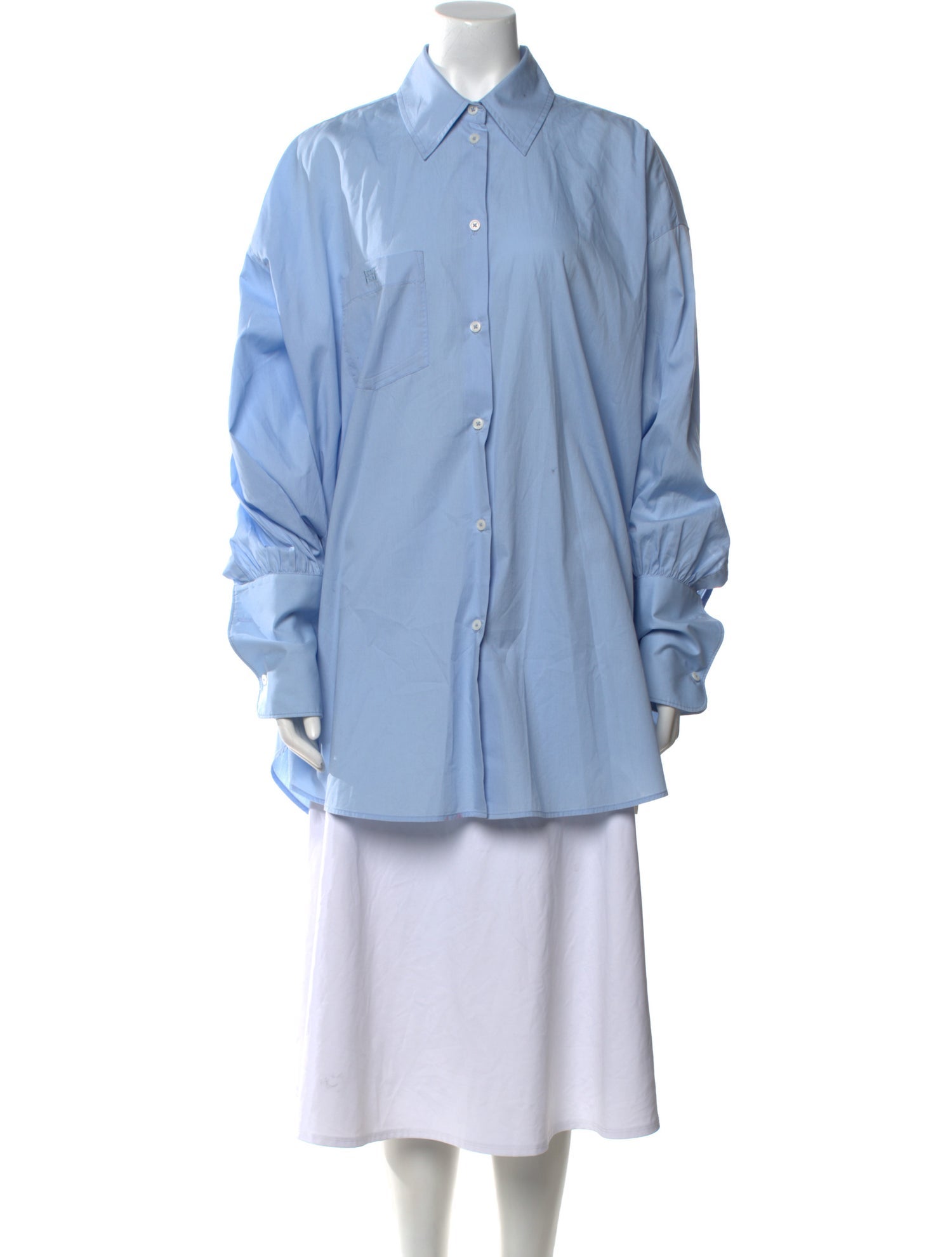 Helsa Long Sleeve Button-Up Top