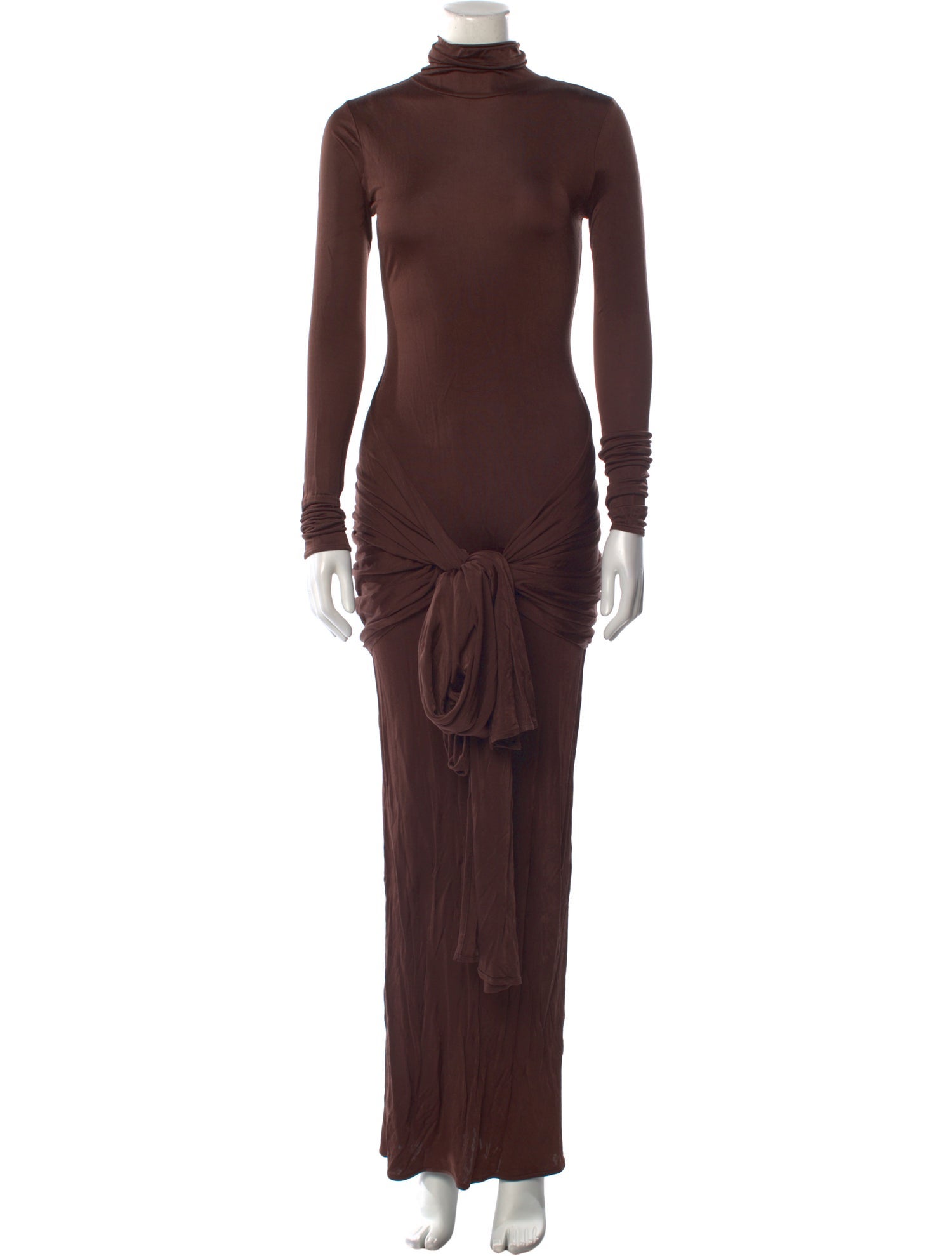 Helsa Turtleneck Long Dress