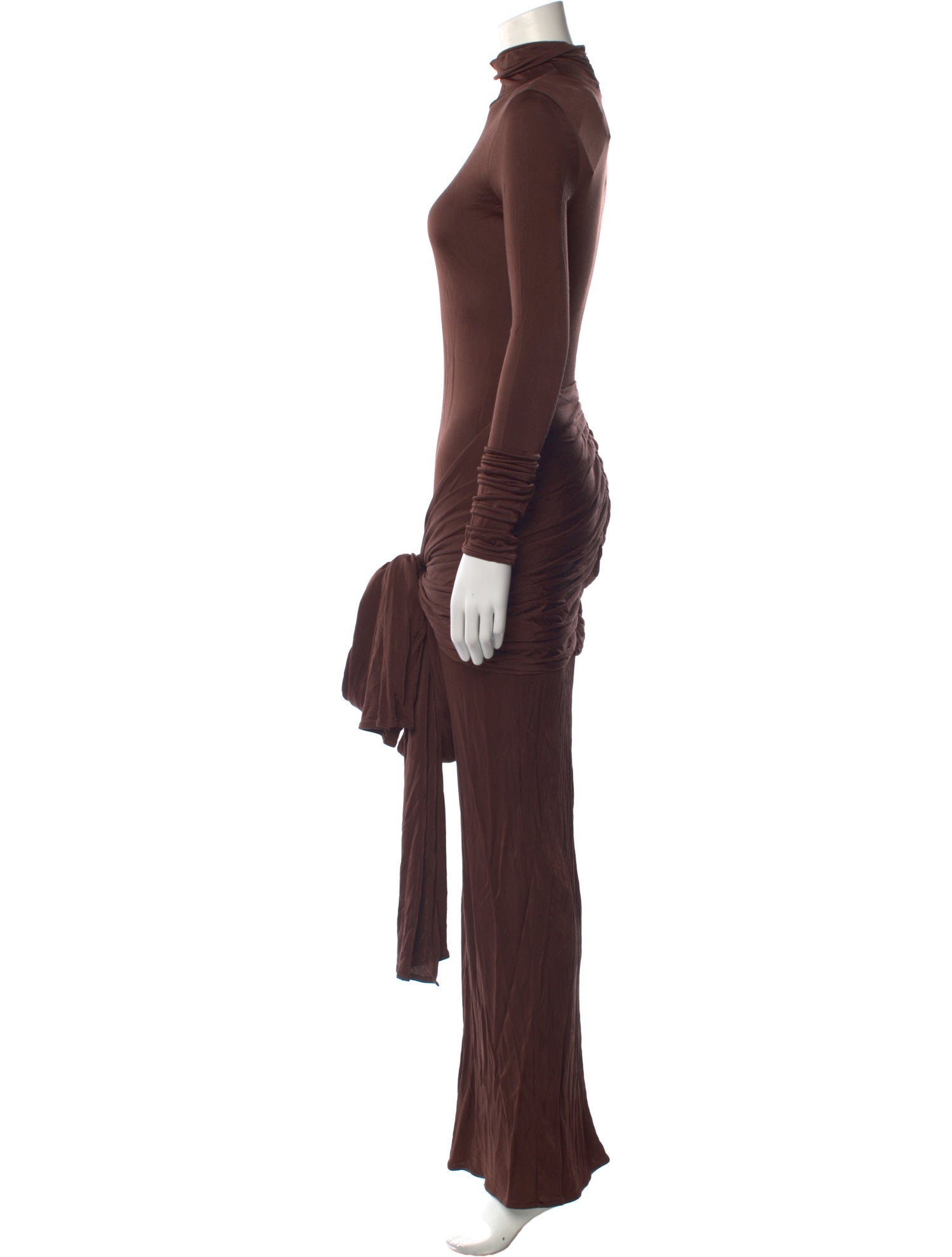 Helsa Turtleneck Long Dress