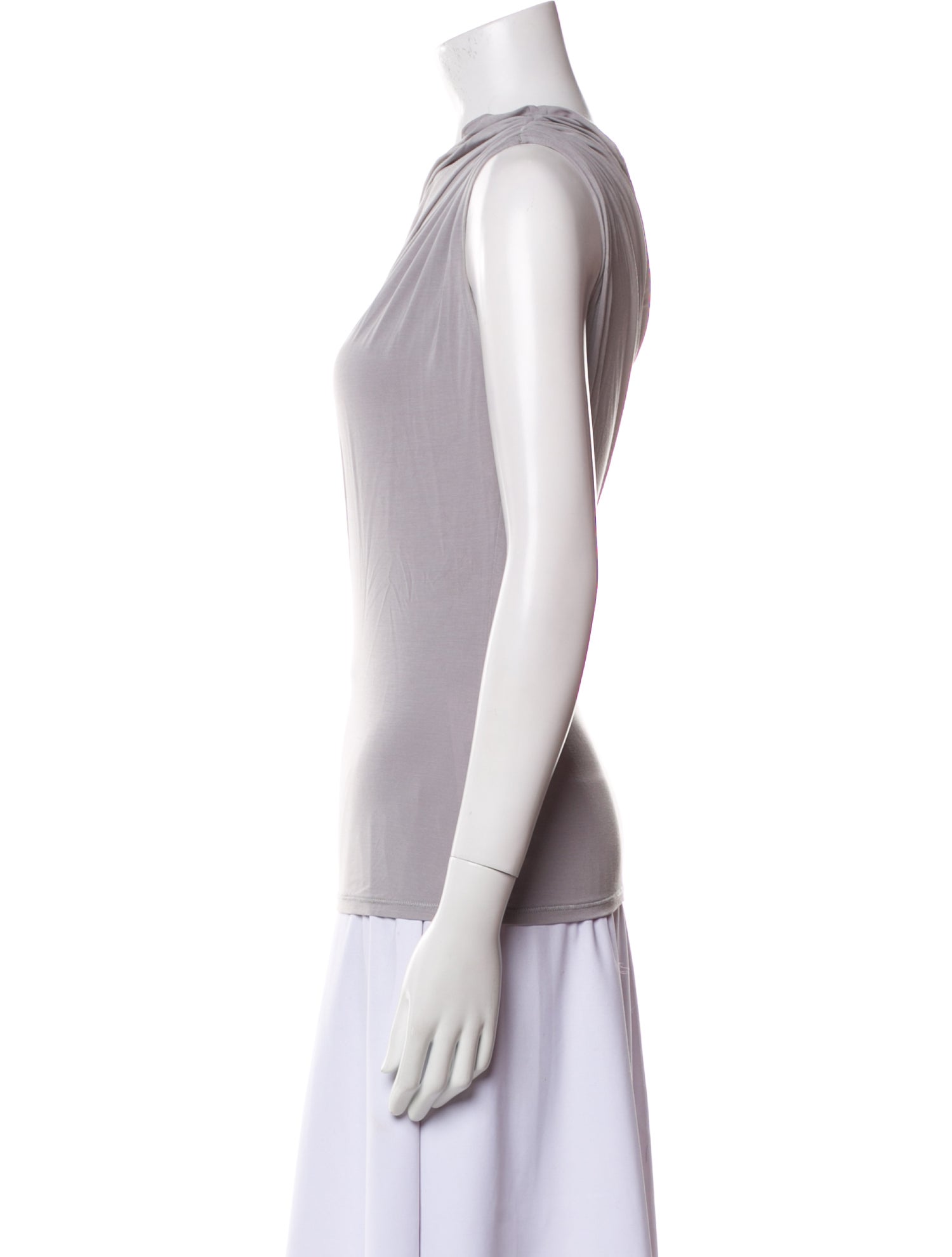 Helsa One-Shoulder Sleeveless Top