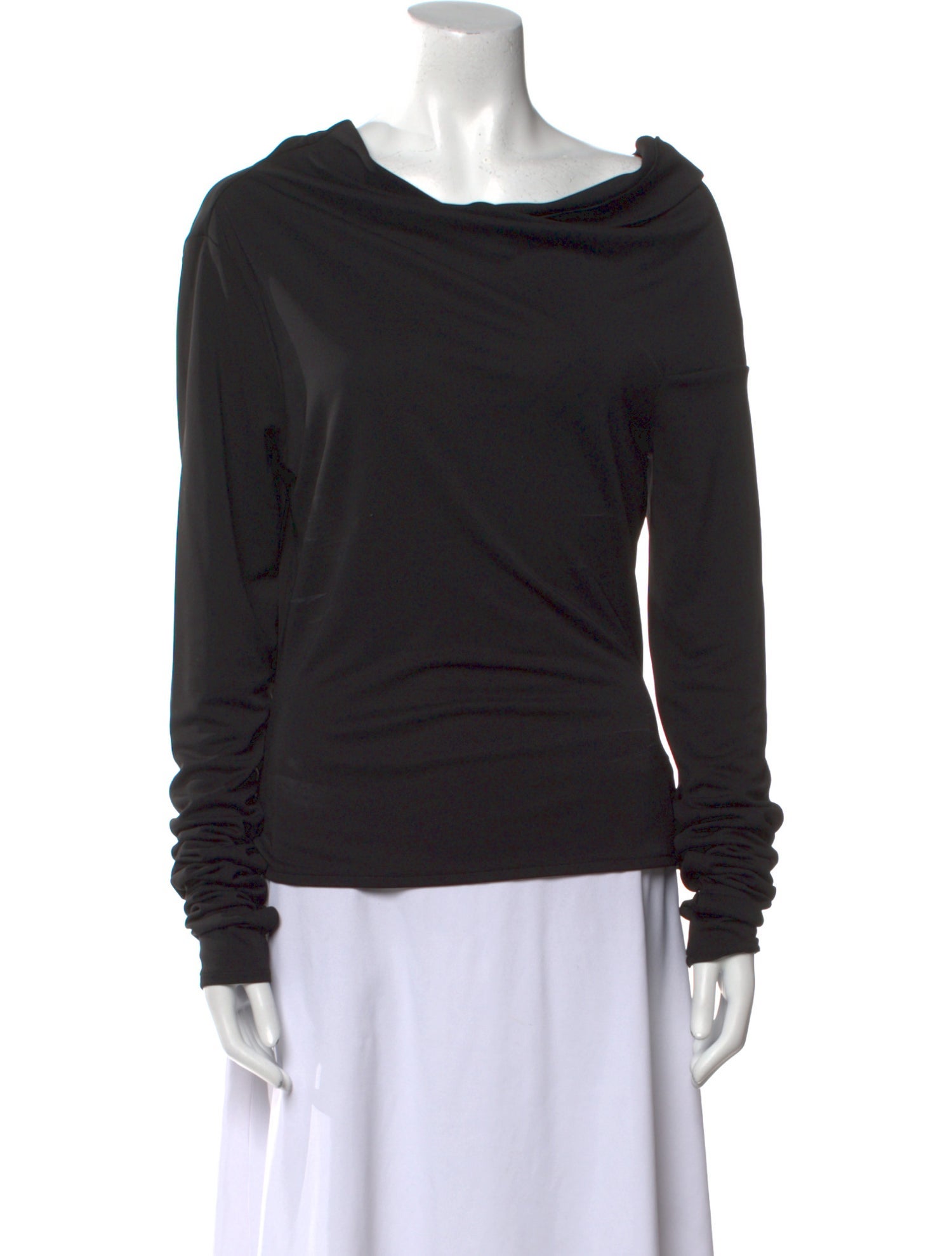 Helsa Cowl Neck Long Sleeve Sweatshirt