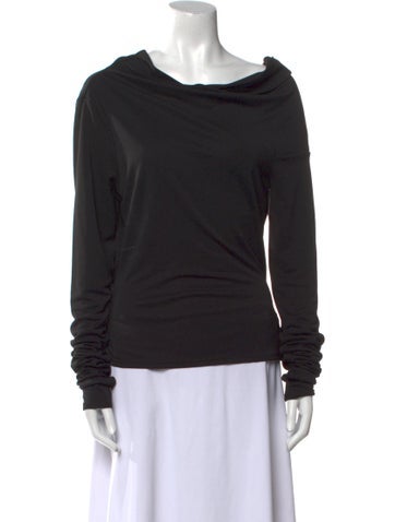 Helsa Tops Cowl Neck Long Sleeve Sweatshirt XL