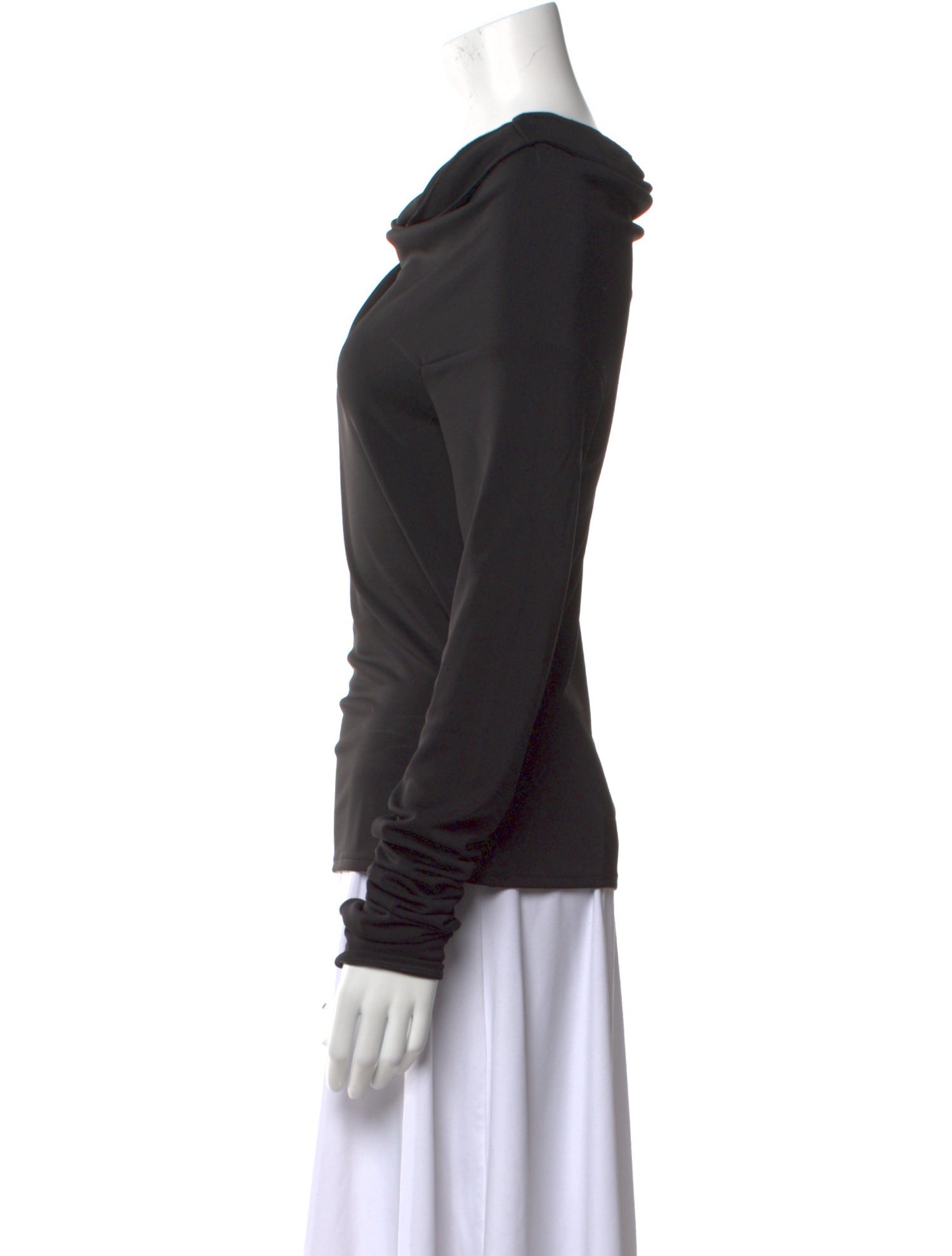 Helsa Cowl Neck Long Sleeve Sweatshirt