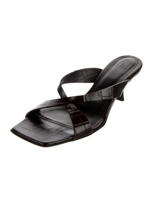 Helsa Leather Slides