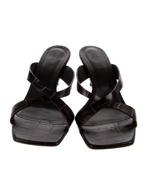 Helsa Leather Slides