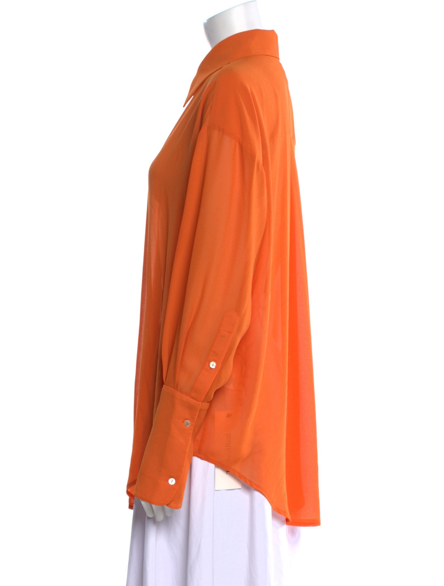 Helsa Long Sleeve Button-Up Top