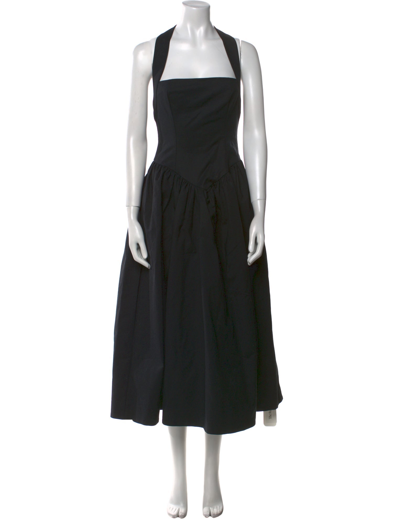 Helsa Square Neckline Long Dress