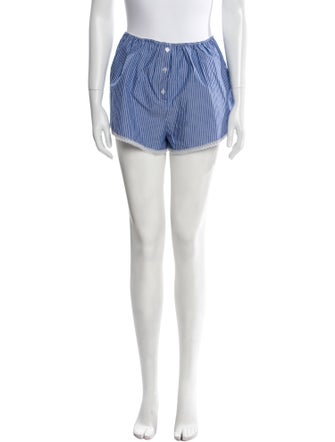 Helsa Striped Mini Shorts