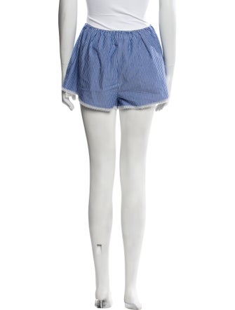 Helsa Striped Mini Shorts