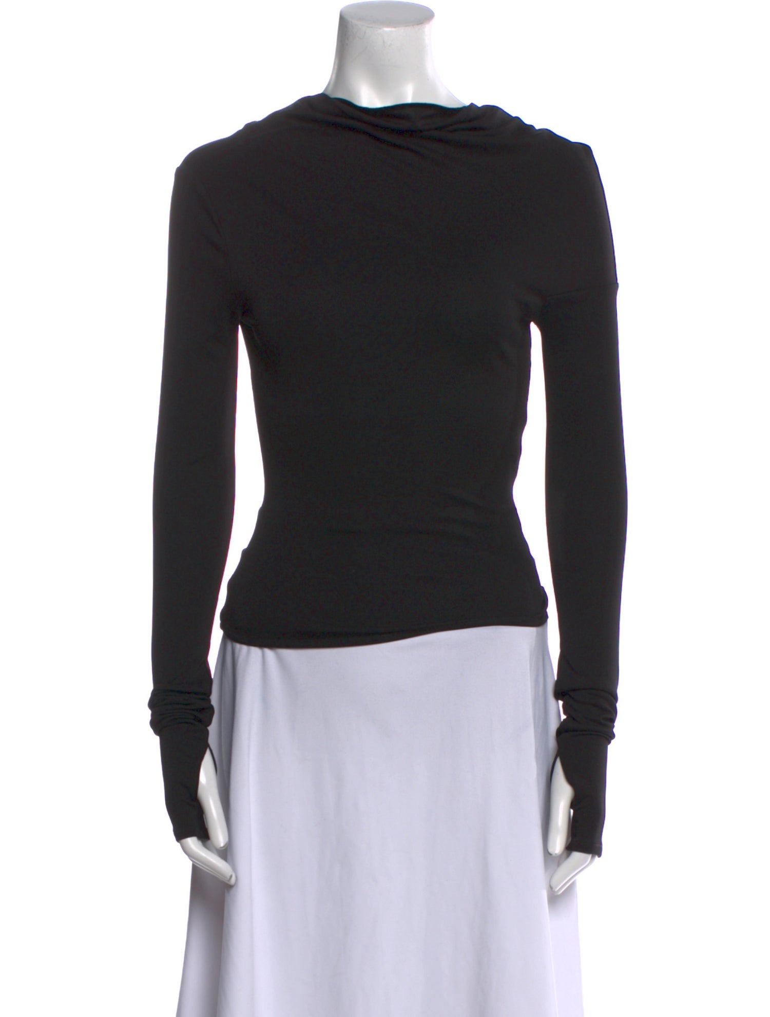 Helsa Cowl Neck Long Sleeve Top