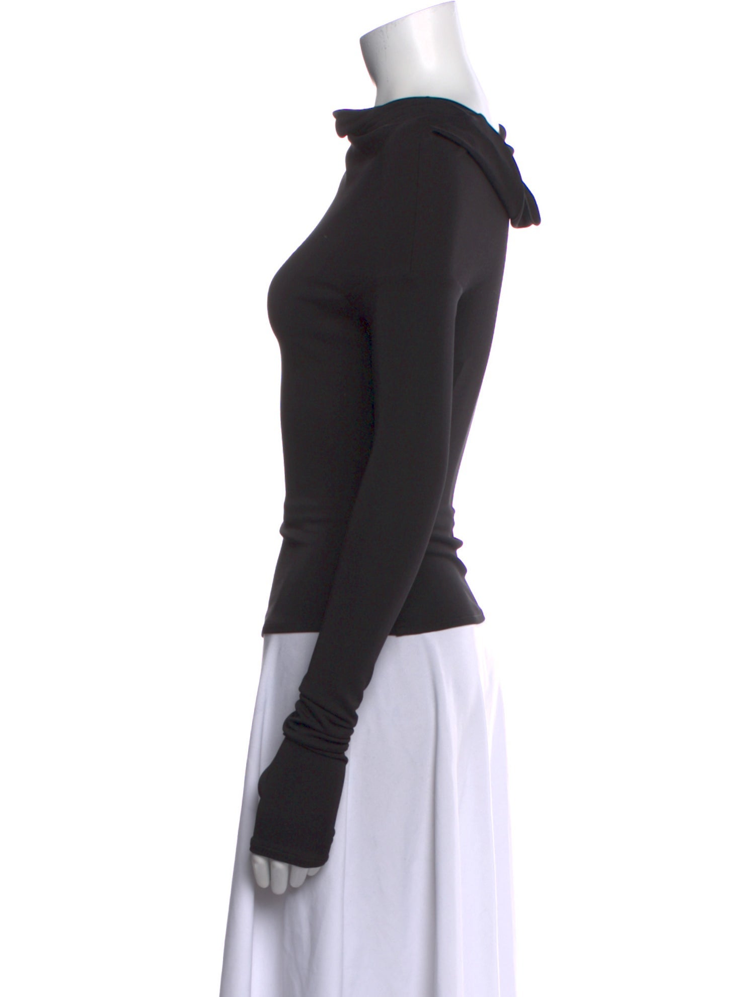 Helsa Cowl Neck Long Sleeve Top