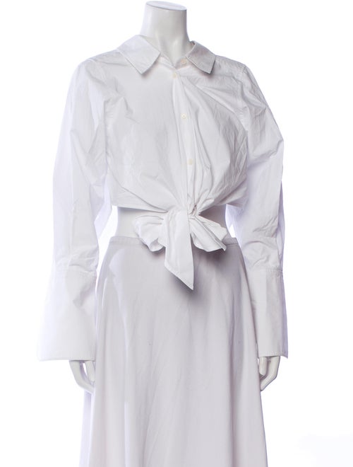 Helsa Long Sleeve Crop Top