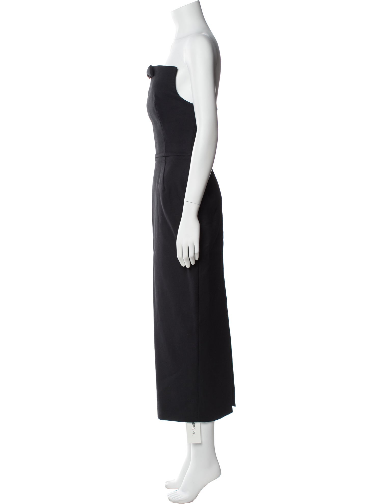 Helsa Strapless Midi Length Dress