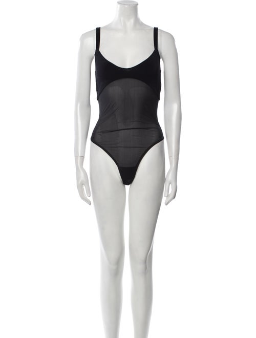 Helsa Square Neckline Sleeveless Bodysuit