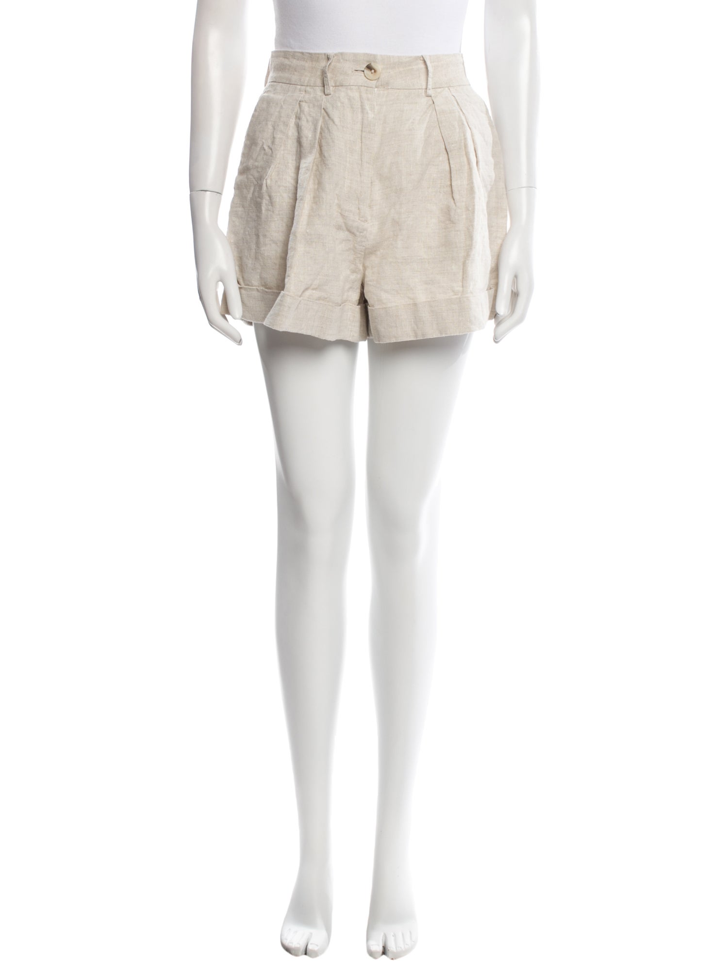 Helsa Linen Mini Shorts