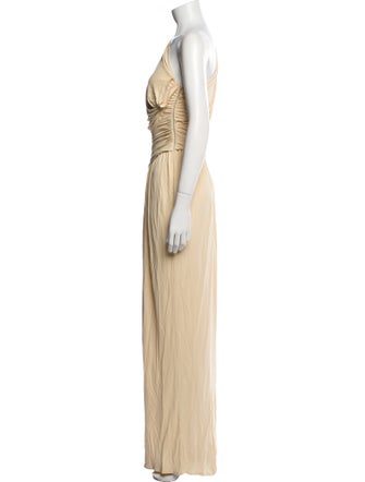 Helsa One-Shoulder Long Dress