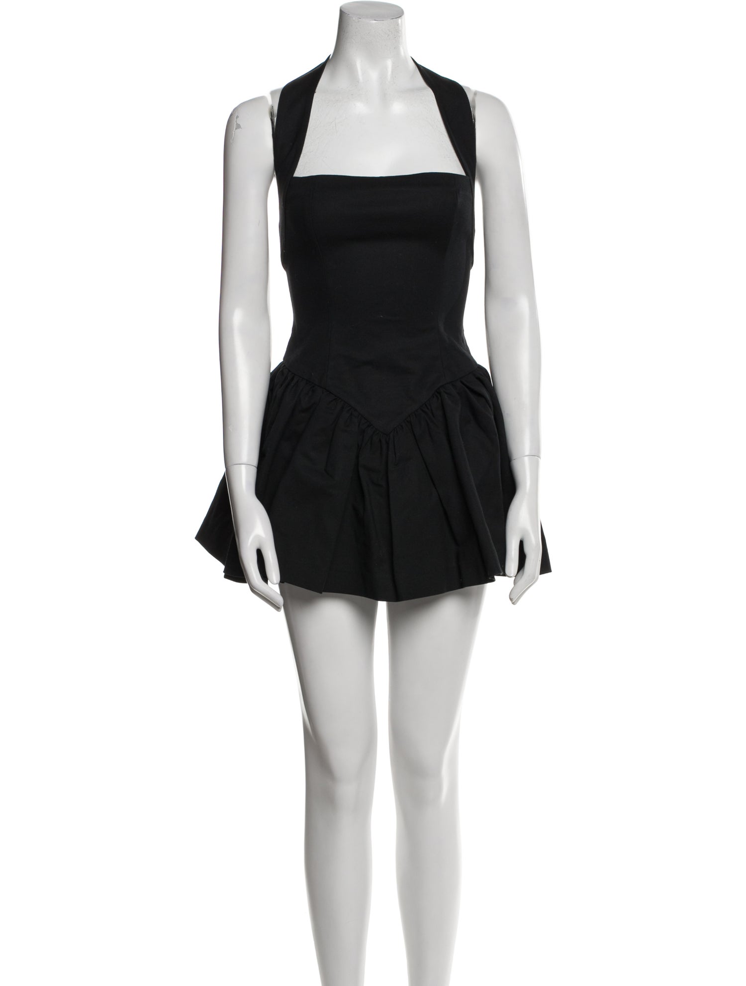Helsa Square Neckline Mini Dress