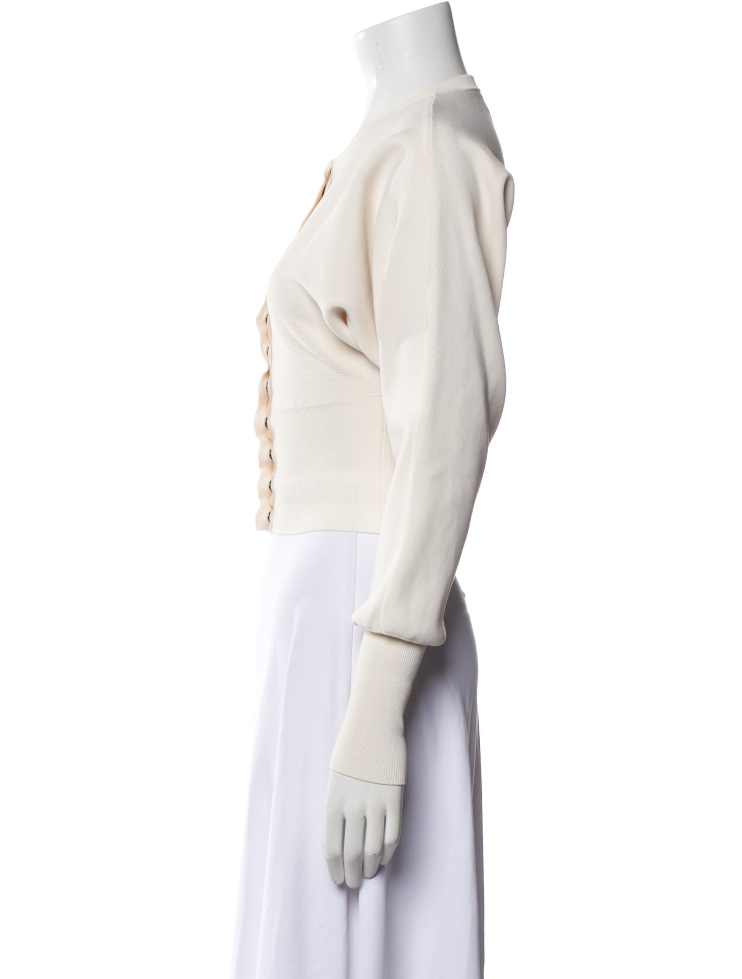 Helsa Crew Neck Long Sleeve Crop Top