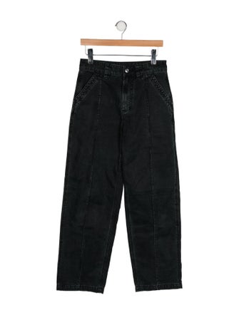 Helsa High-Rise Straight Leg Jeans